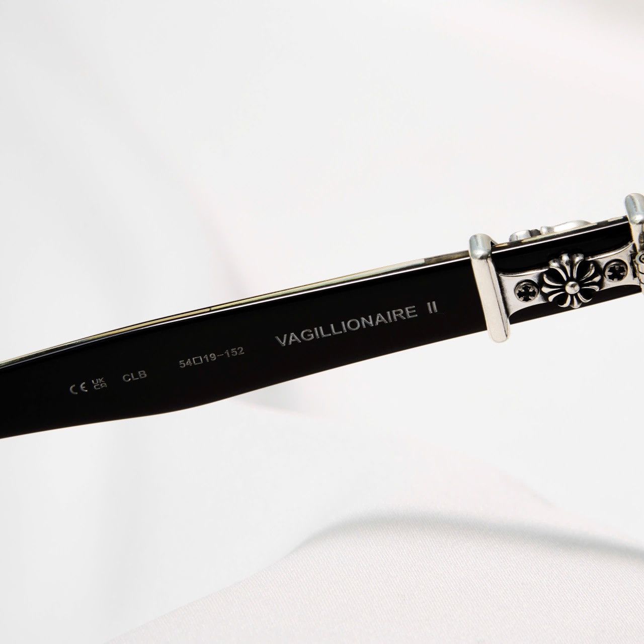 Chrome Hearts CHROME HEARTS VAGILLIONAIRE II CLASSIC BROWN GLASSES Size ONE SIZE - 5 Thumbnail