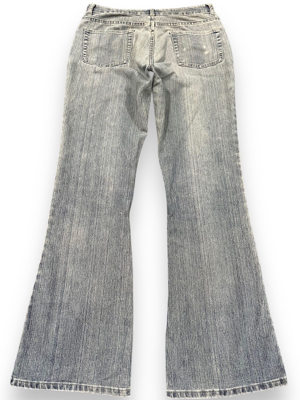 Japanese Brand Vintage Hapzard Flare Bell Bottom Denim Size US 31 - 5 Thumbnail