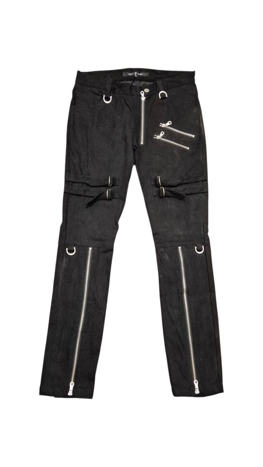 パンツ \"NO ID.\" Black Simple Denim Undercover AW2005 'Arts & Crafts' 85 Black Denim | Grailed