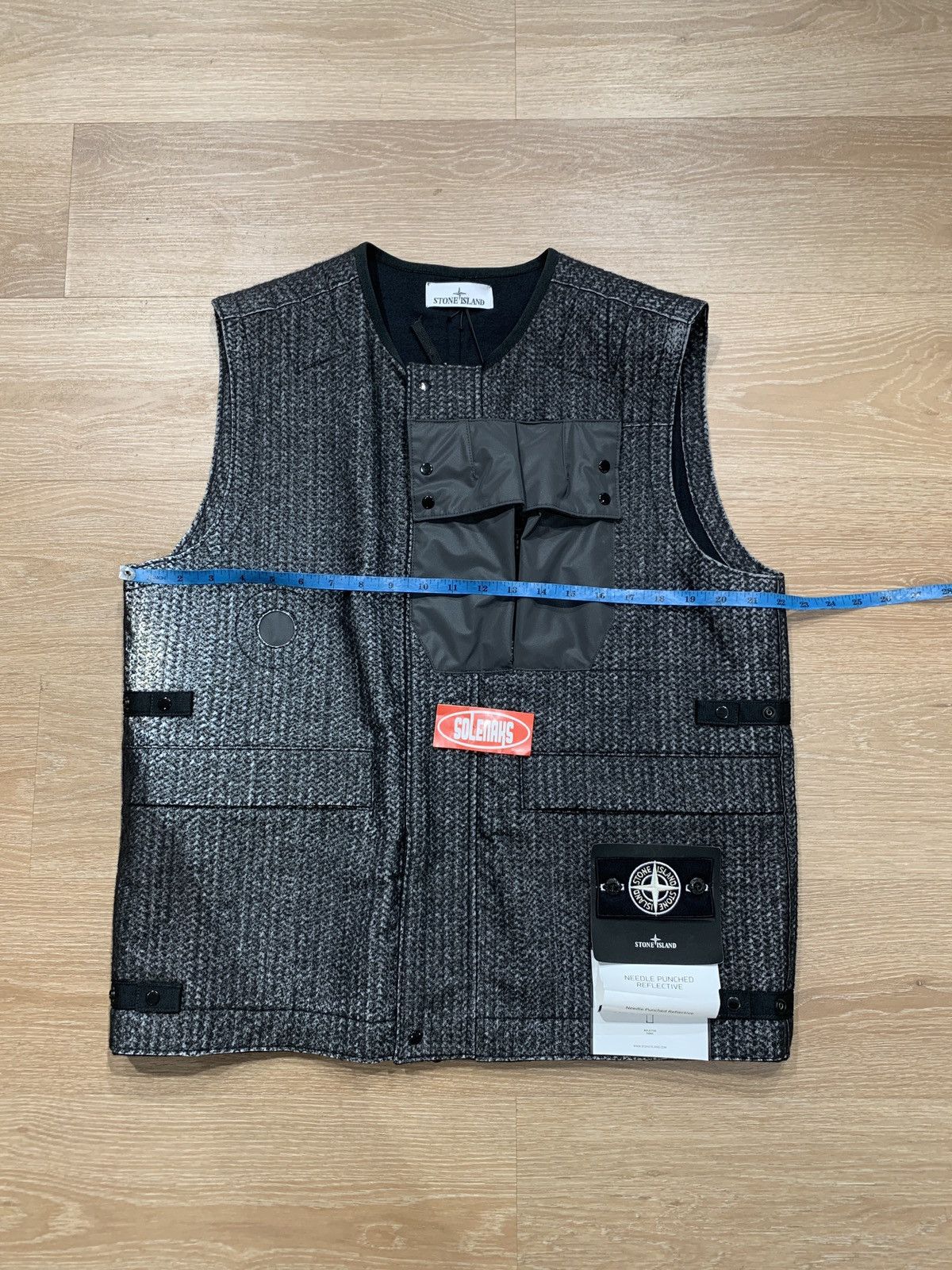 Designer × Stone Island Stone island needle punched reflective rare Size US M / EU 48-50 / 2 - 9 Thumbnail