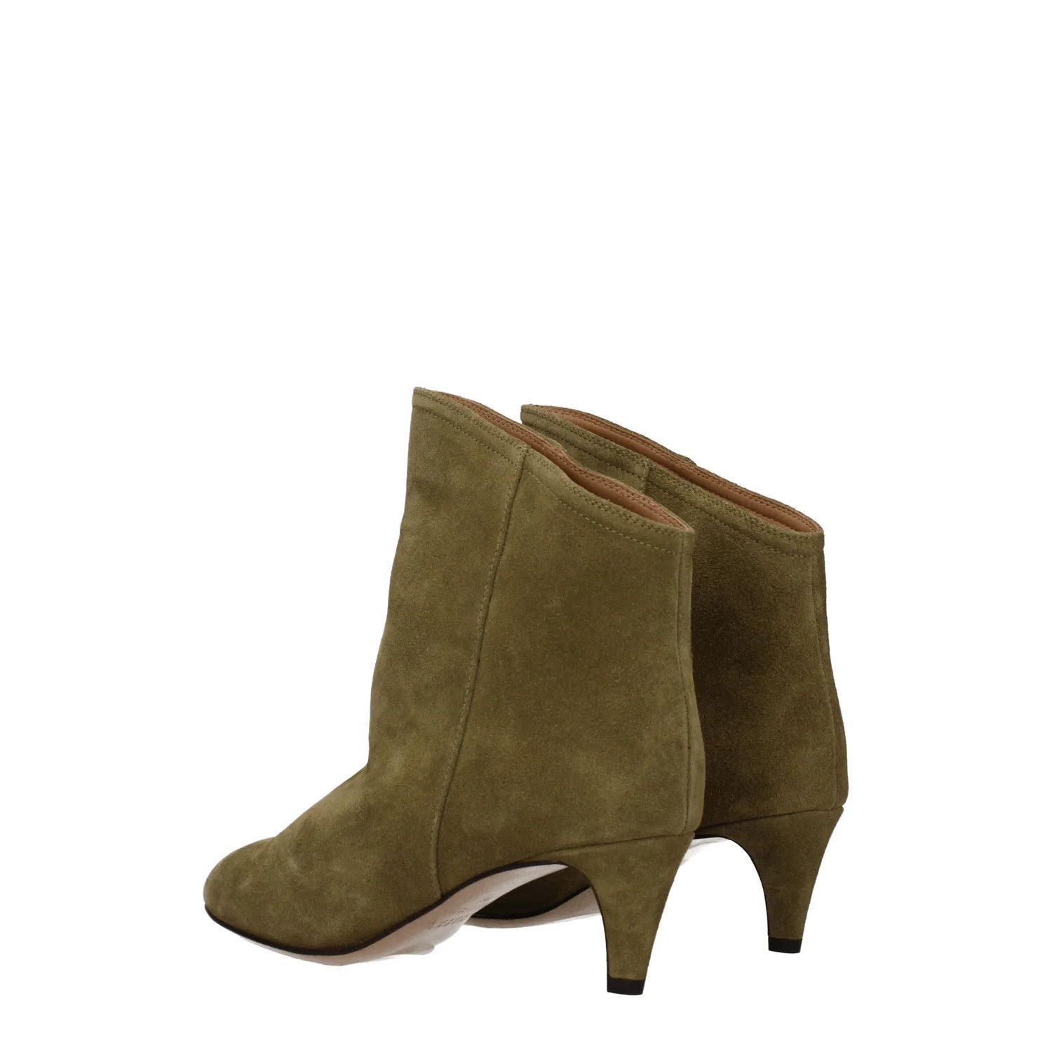 Isabel Marant ob1o1e1124 Suede Ankle Boots in Gray/Turtledove Size US 6 / IT 36 - 4 Thumbnail