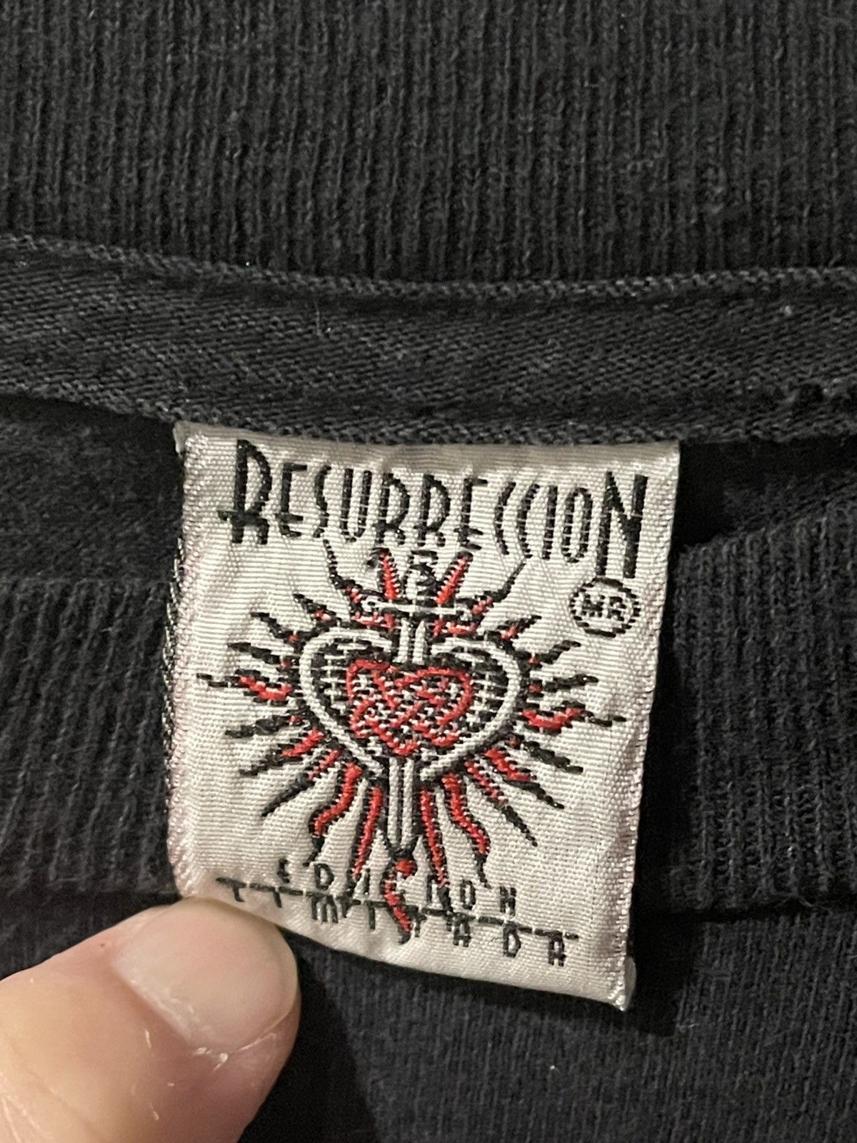 Vintage Vintage The Doors “Resurreccion” Mexican Boot L/S Shirt Size US L / EU 52-54 / 3 - 3 Thumbnail