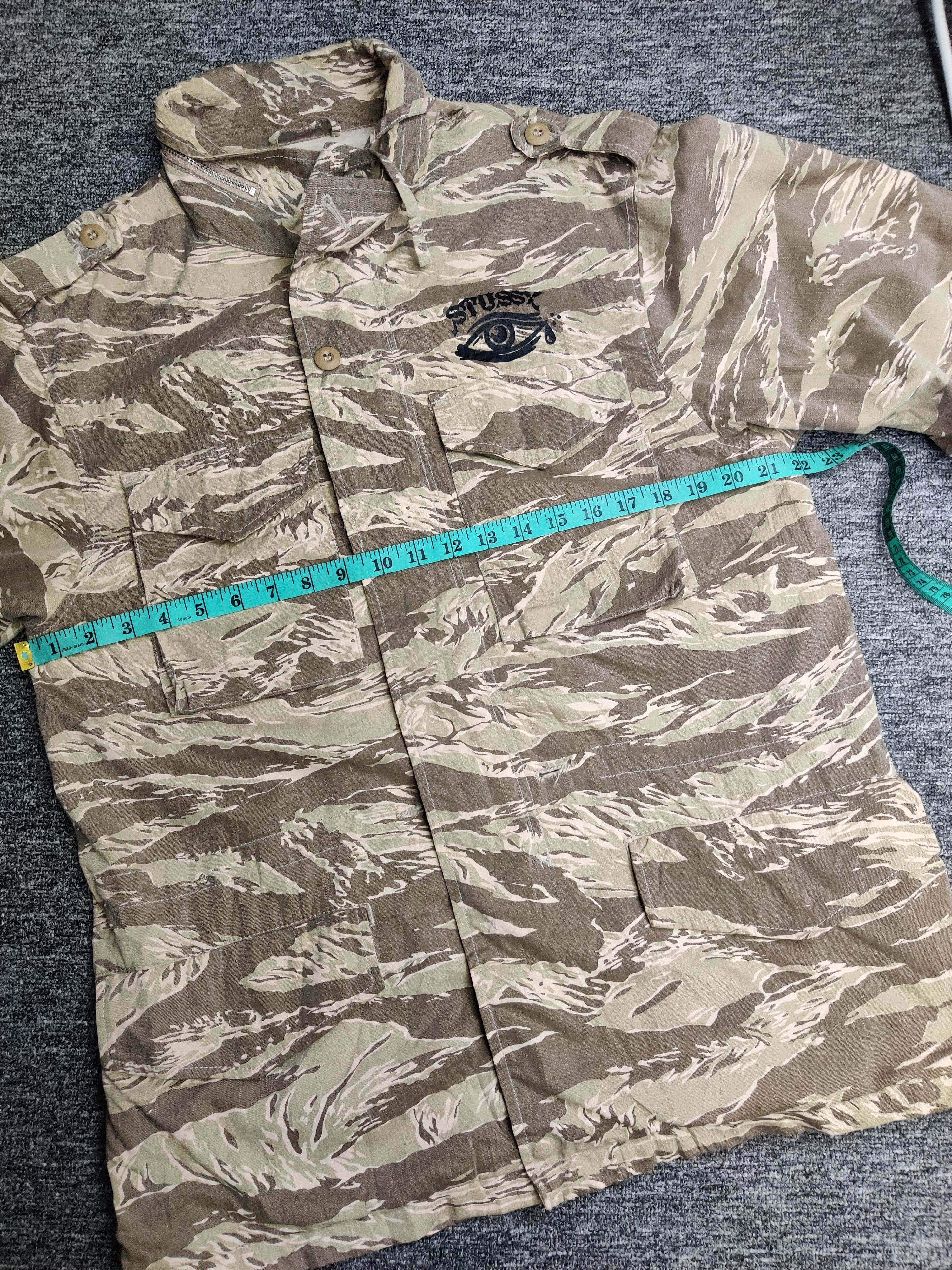 Stussy Vintage Stussy Queen's Square Chapter Camou Jacket Size US L / EU 52-54 / 3 - 18 Thumbnail