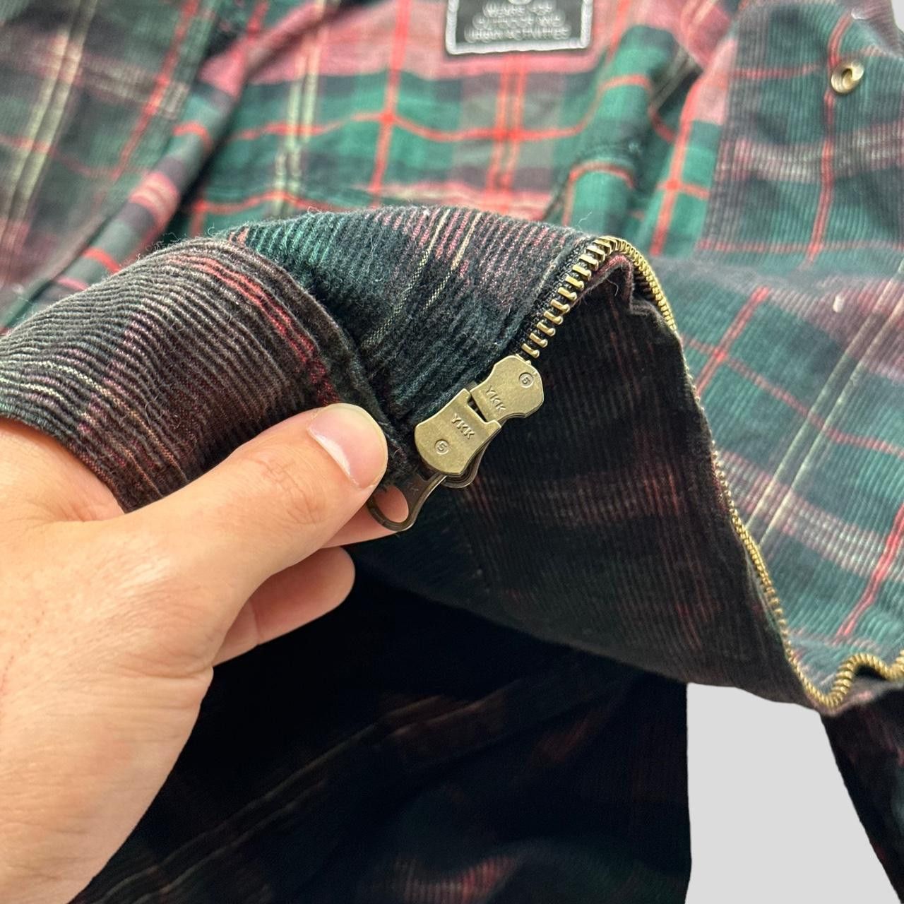 Final Home Final Home Corduroy Plaid Cropped Jacket - M (S) Size US S / EU 44-46 / 1 - 8 Thumbnail