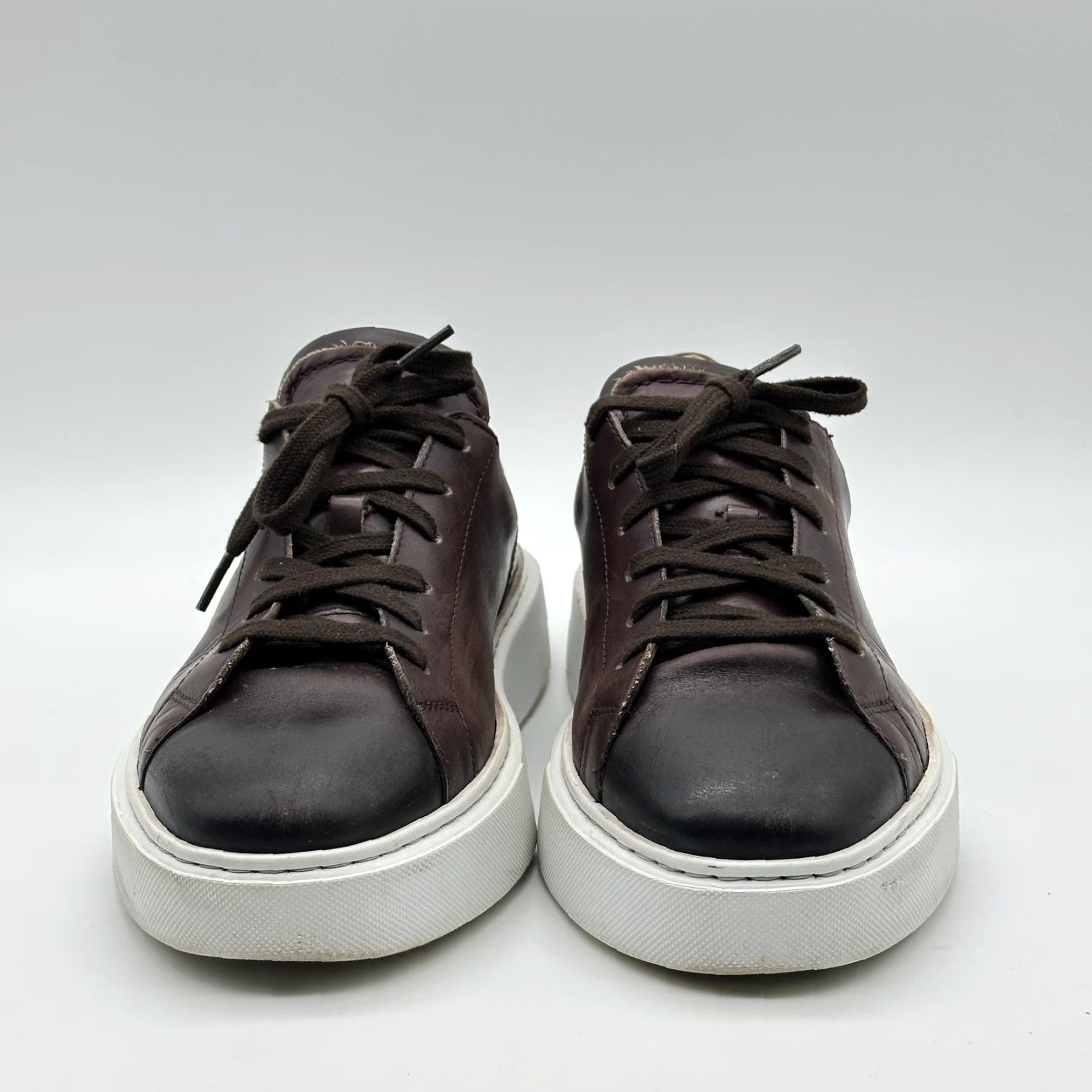 Clarks Clarks Hero Lite Lace Mens Size 11 M Brown Leather Low Top Casual Comfort Shoe Size US L / EU 52-54 / 3 - 6 Thumbnail