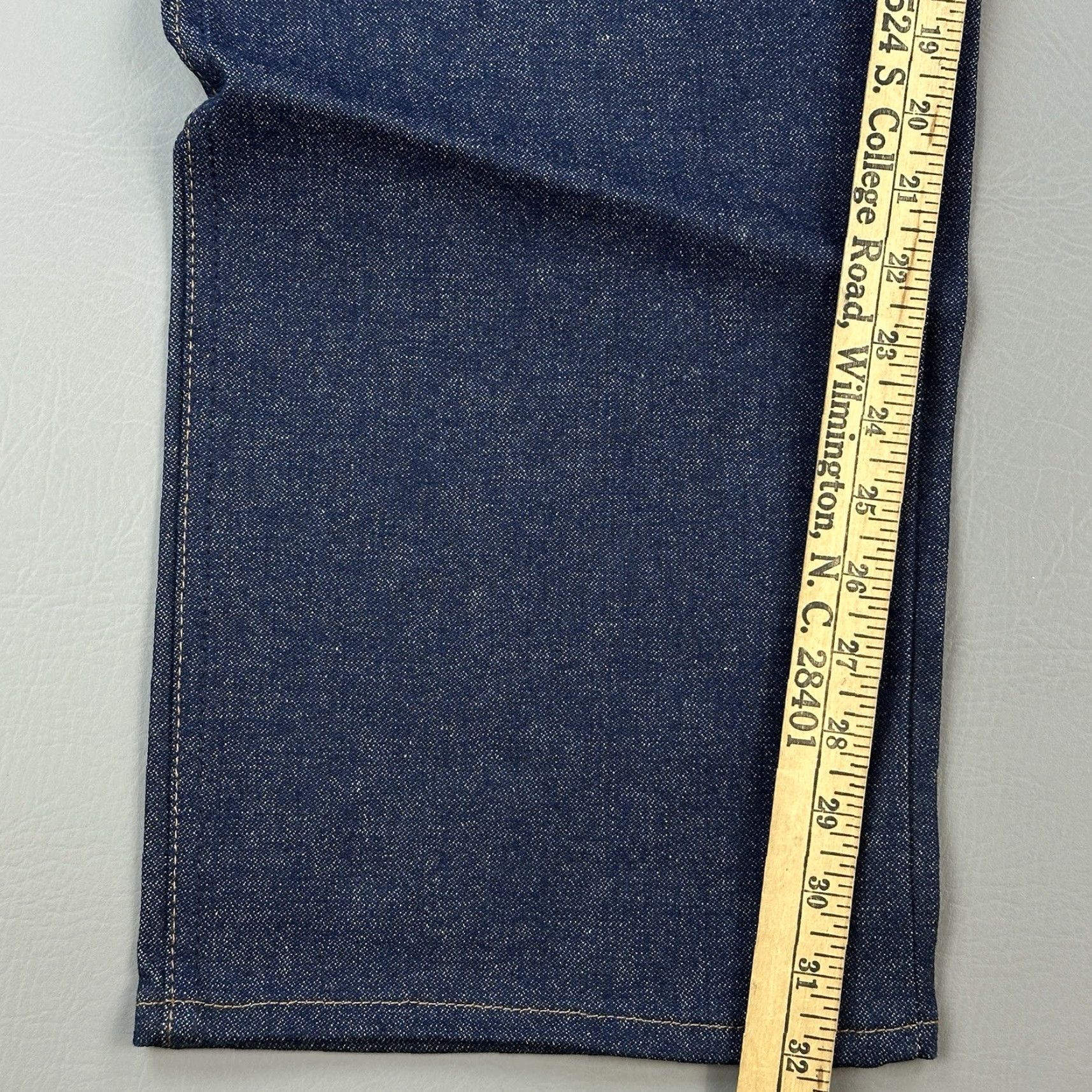 Wrangler VINTAGE Wrangler Jeans Mens 52x32 Dark Wash Cowboy Cut Deadstock 13MWZ USA Made Denim Jeans 5-Pocket Mens Cowboy USA Size US 36 / EU 52 - 4 Thumbnail