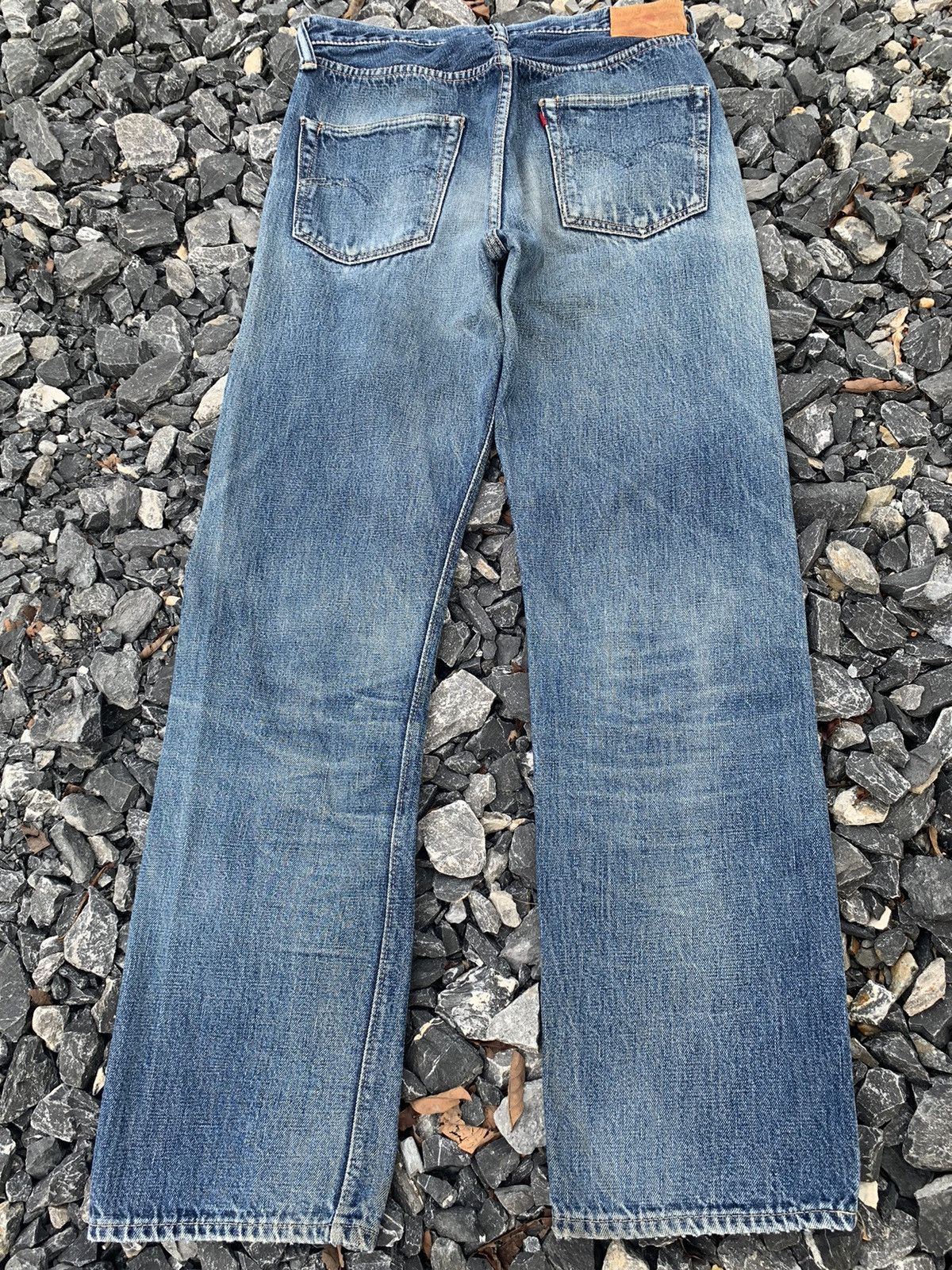 Japanese Brand × Warehouse & Co. VINTAGE WAREHOUSE SELVEDGE JAPANESE DISTRESSED DENIM Size US 29 - 4 Thumbnail