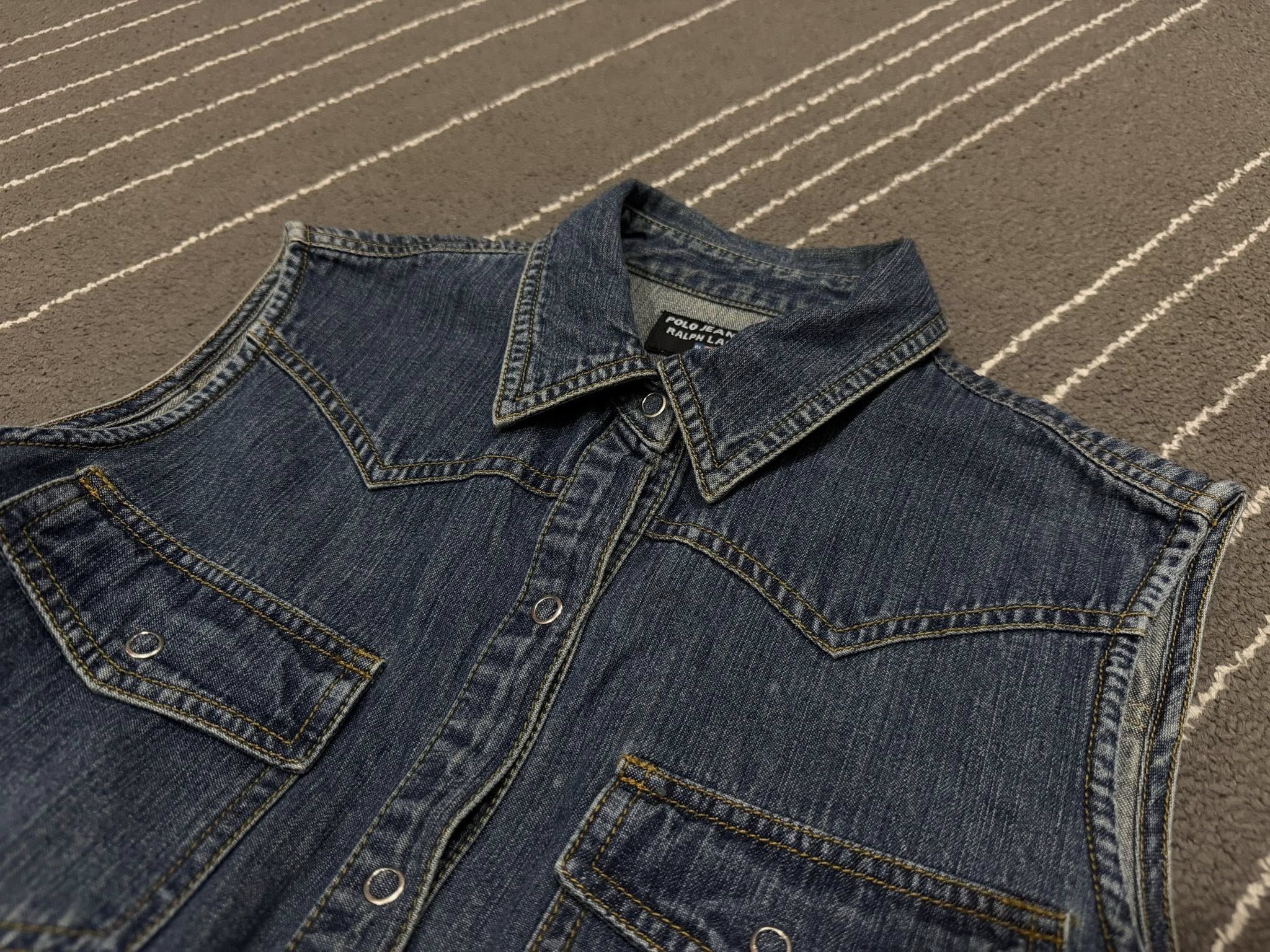 Polo Ralph Lauren POLO JEANS CO RALPH LAUREN denim dress XS 2249 Size XS / US 0-2 / IT 36-38 - 5 Thumbnail