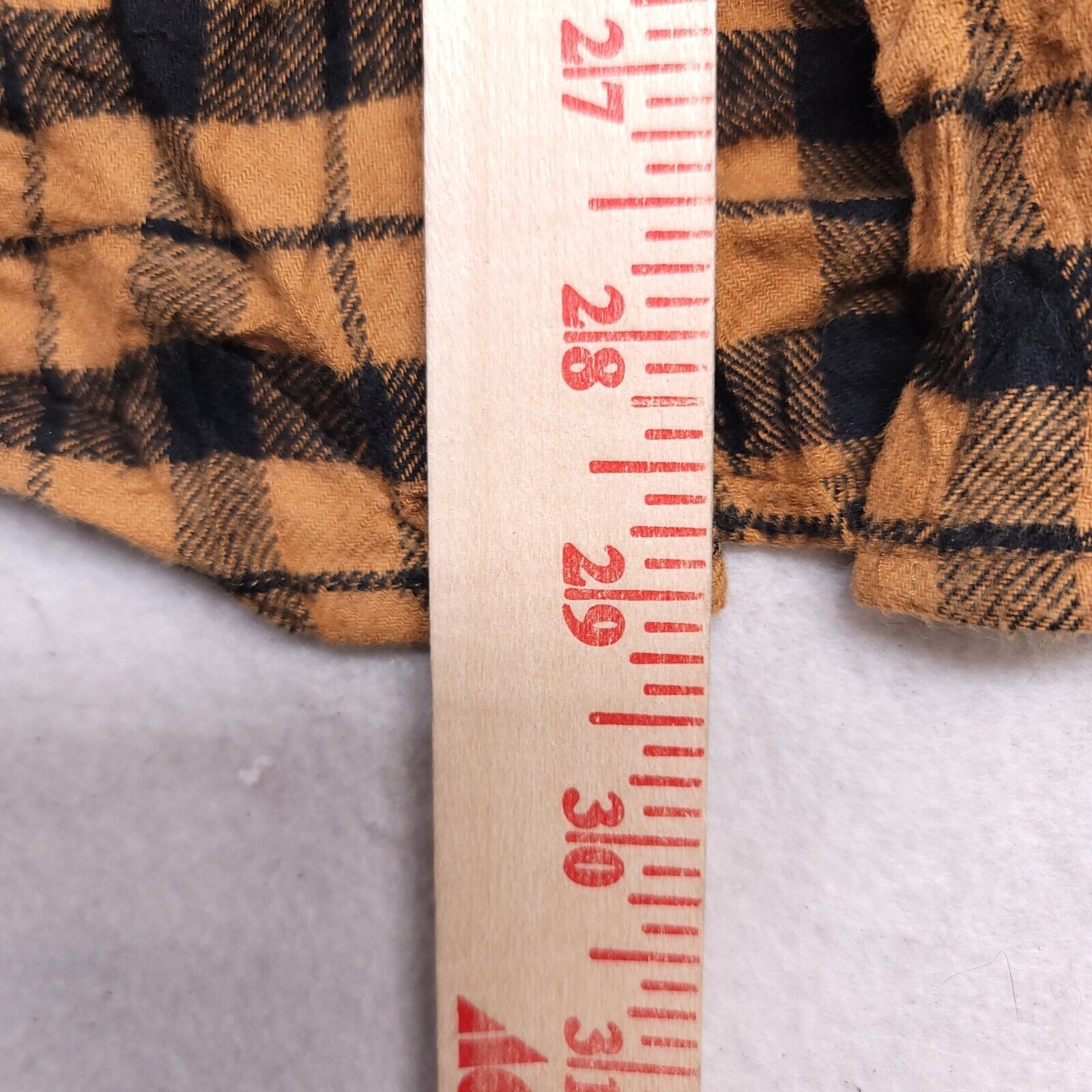 Croft & Barrow Croft & Barrow Tartan Flannel Shirt Mens Size Small S Yellow Size US S / EU 44-46 / 1 - 7 Thumbnail