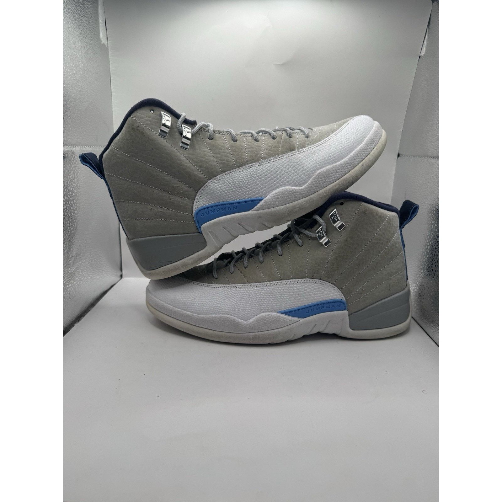 Jordan 12 “Indigo” Size 10 Brand new Air Jordan 12 Retro “White & University Blue” Available now  main image 2