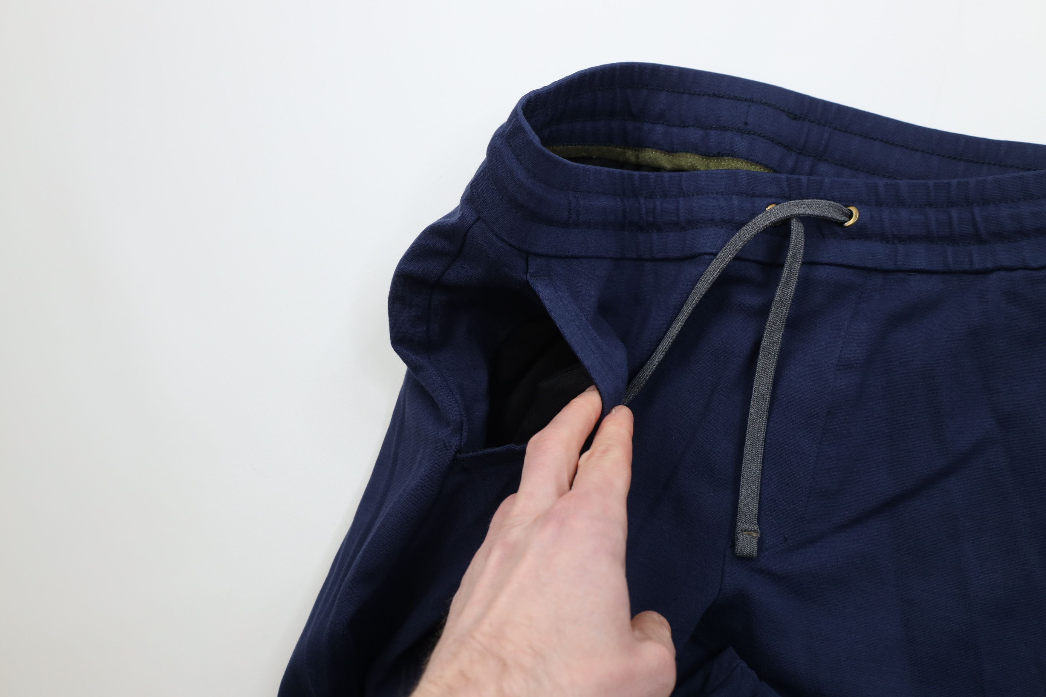 Bonobos Bonobos Blank Soft Knit Cuffed Sweatpants Joggers Pants Blue Size US 34 / EU 50 - 7 Thumbnail