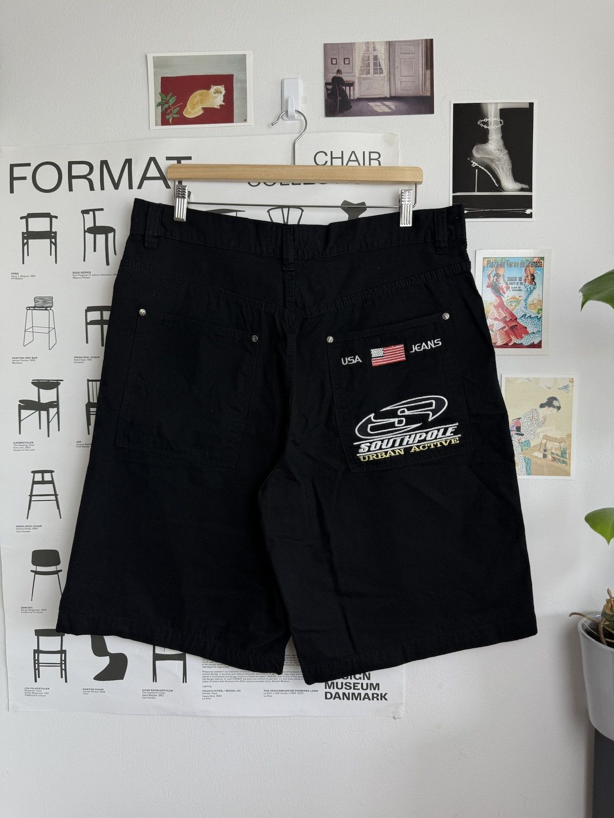 Southpole Vintage y2k Southpole baggy denim shorts jorts 36 hiphop rap Size US 36 / EU 52 - 1 Thumbnail