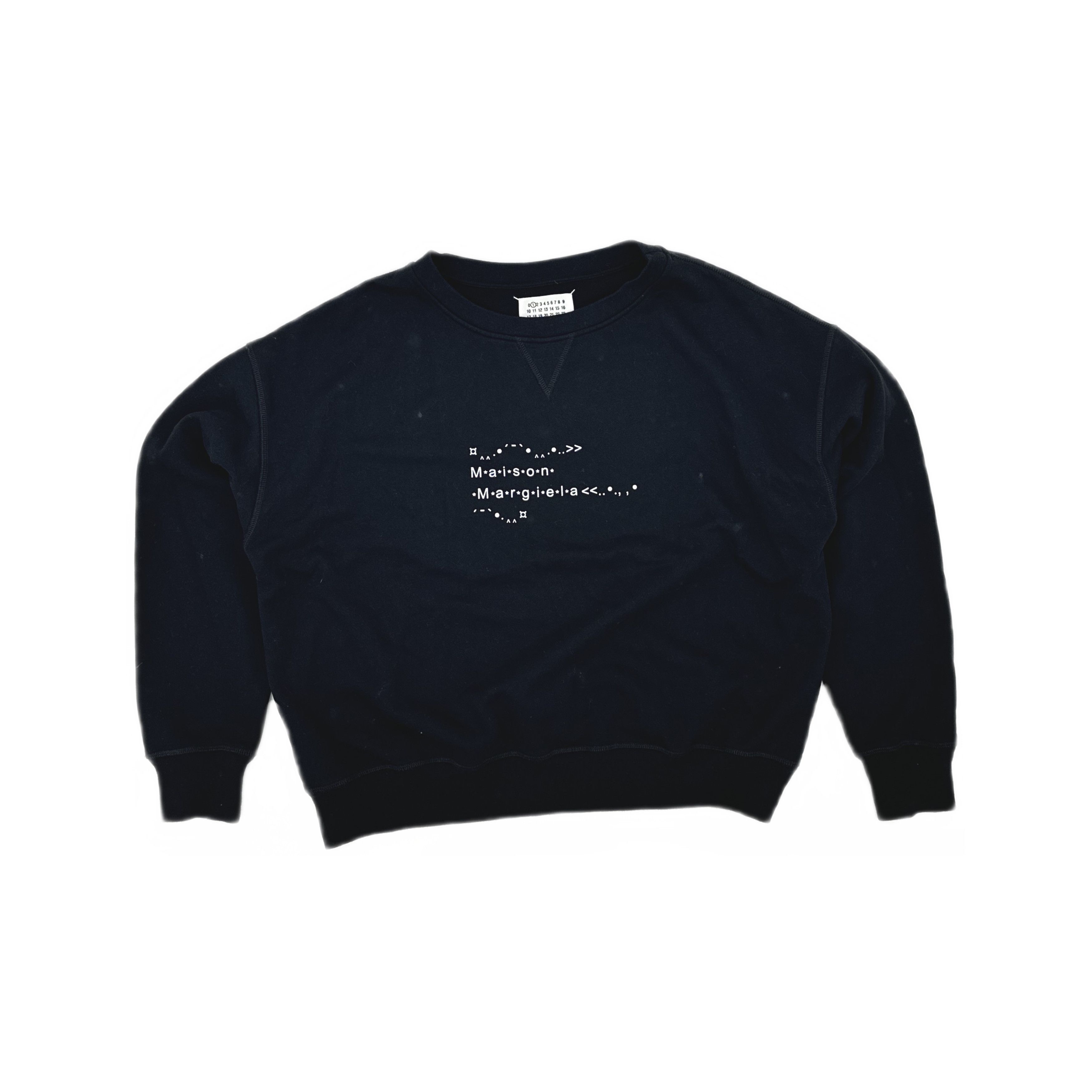 Maison Margiela Maison Margiela Logo Print Sweatshirt Size L Size L / US 10 / IT 46 - 1 Thumbnail
