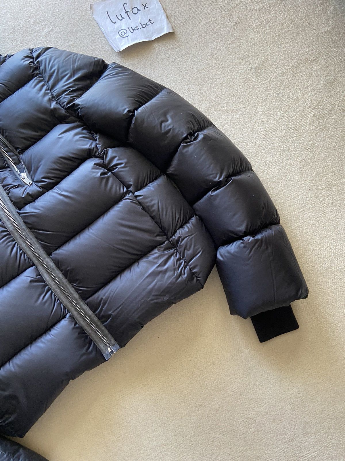 Rick Owens NEW | FW22 STROBE RUNWAY GIMP PUFFER DOWN JACKET SIZE 38 Size US XS / EU 42 / 0 - 13 Thumbnail