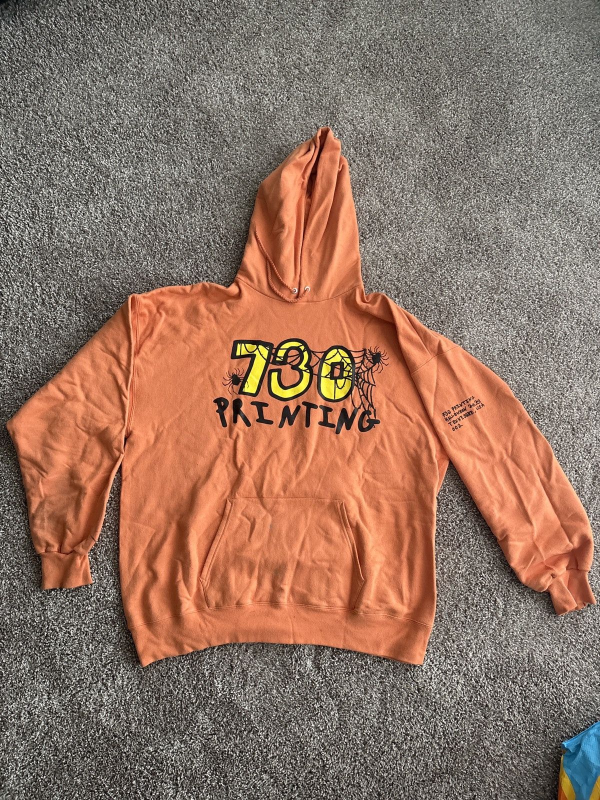 Very Rare 730 Printing Halloween Hoodie launch 002