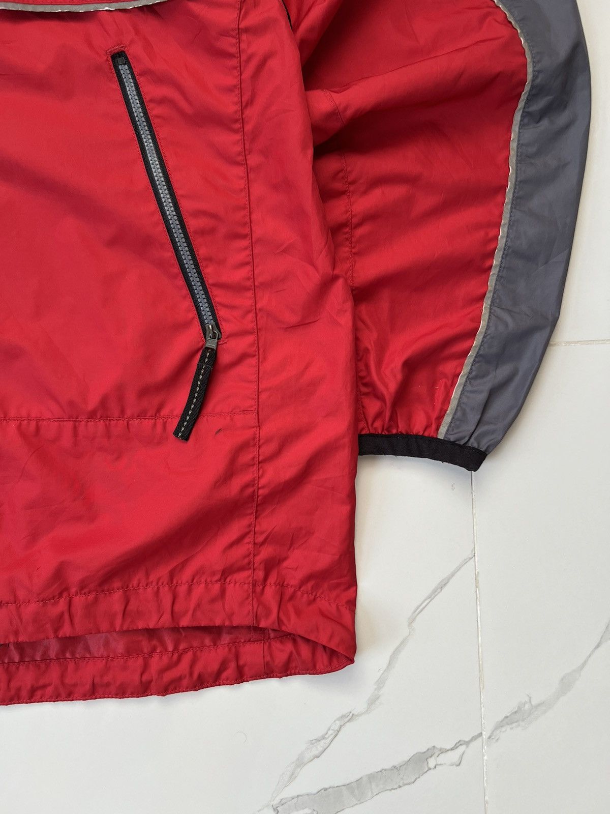 Nike × Vintage 90's NIKE ALPHA RETRO RARE Y2K TRACK JACKET SWOOSH LOGO Size US M / EU 48-50 / 2 - 2 Thumbnail