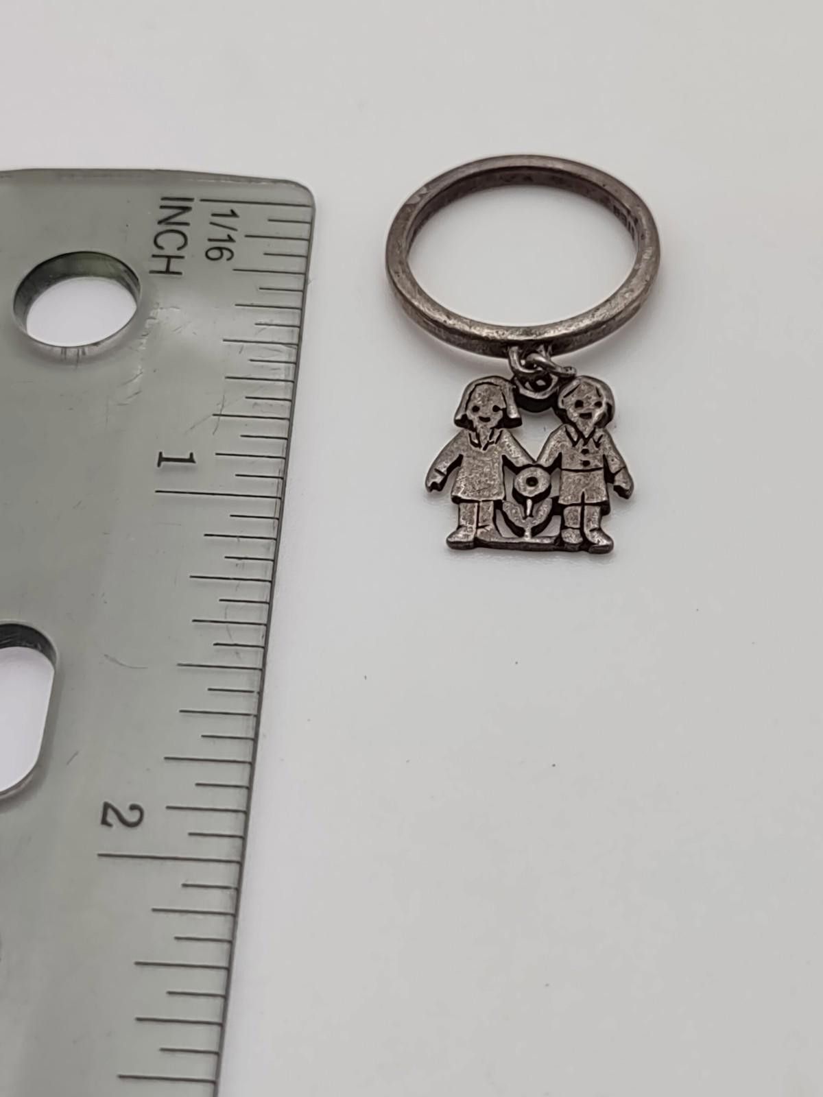 Other James Avery Love Is Children Boy Girl Flower Charm Ring Size ONE SIZE - 4 Thumbnail