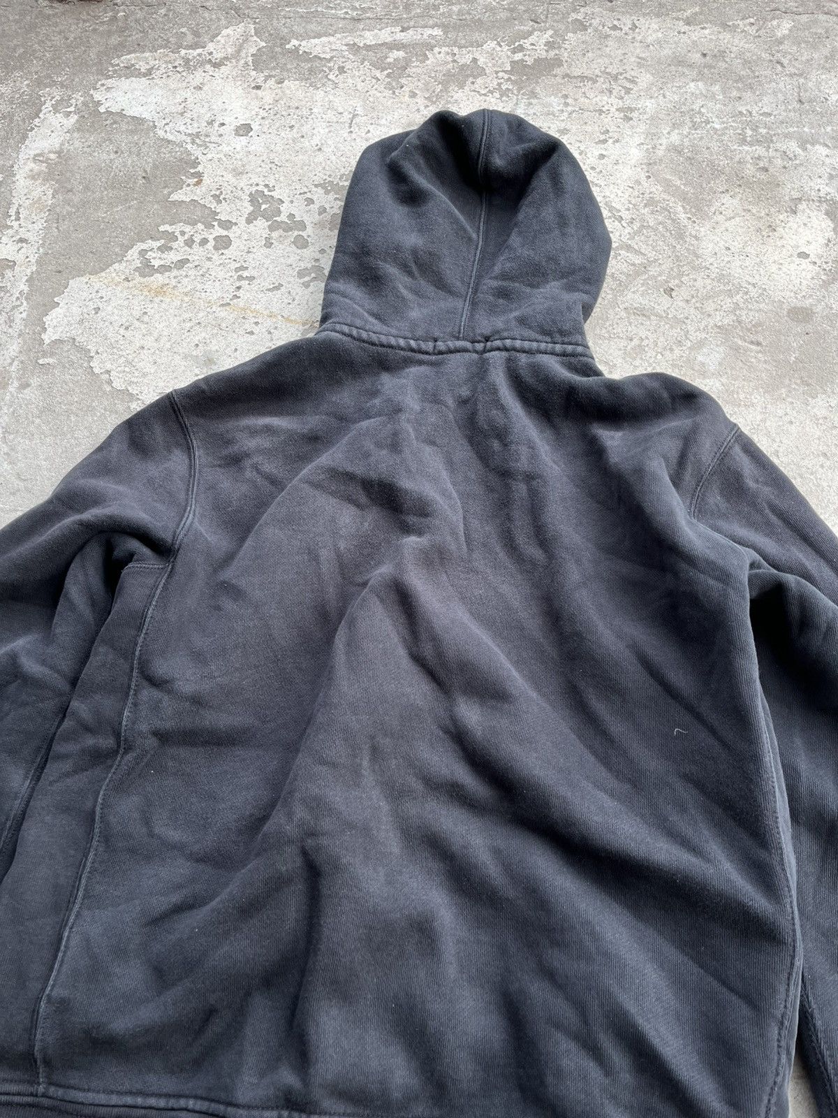 Polo Ralph Lauren × Ralph Lauren Vintage Polo Ralph Lauren Japanese Faded Zip Hoodie Distres Size US L / EU 52-54 / 3 - 14 Thumbnail