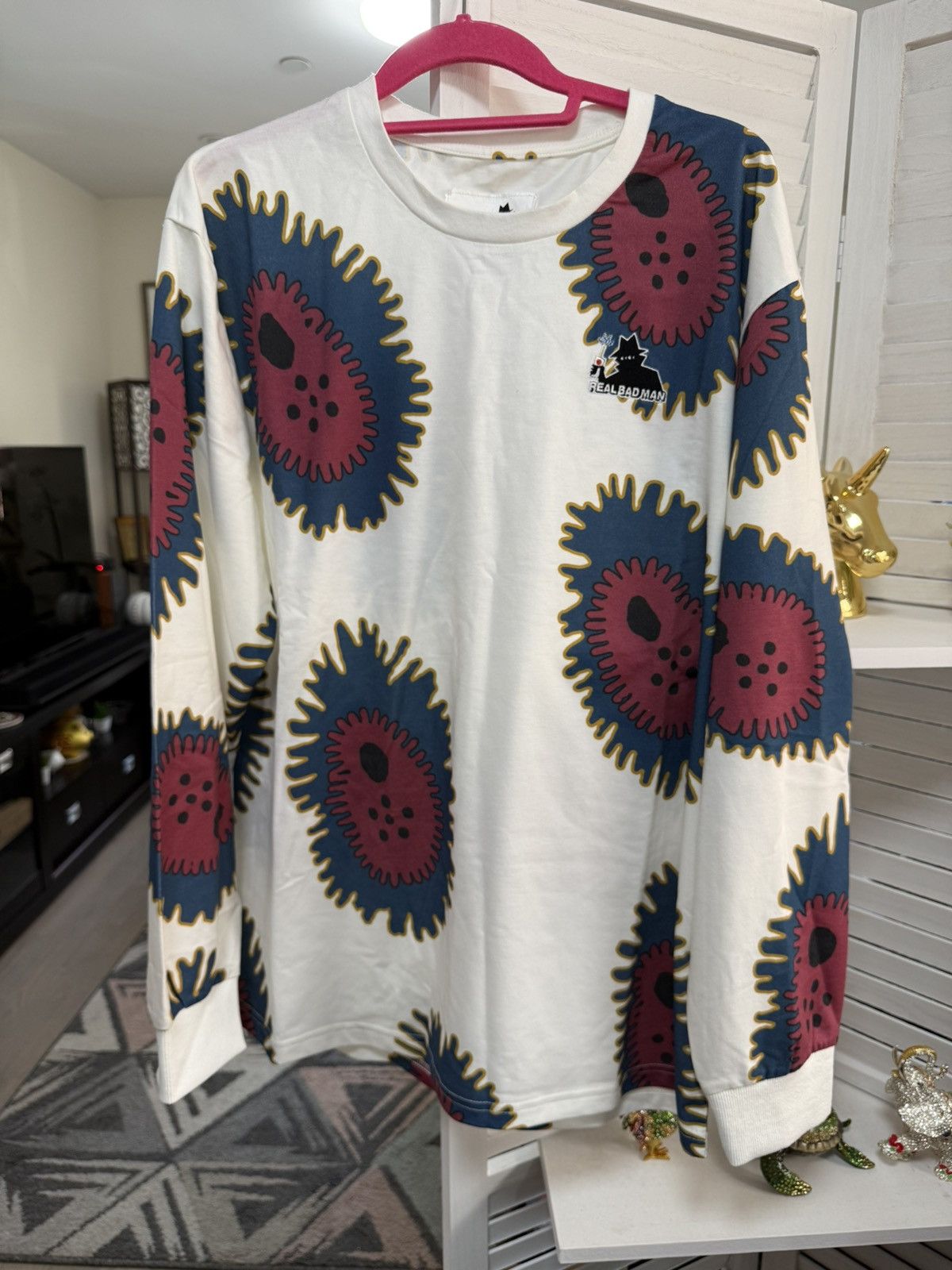 Real Bad Man Real Bad Man RBM “Amoeba” Longsleeve T-shirt Size US L / EU 52-54 / 3 - 1 Thumbnail