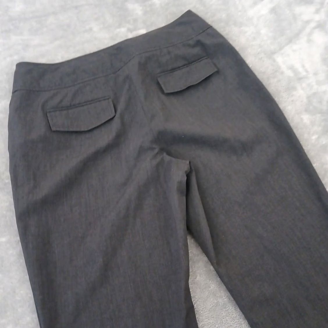 Ann Taylor Ann Taylor Loft Julie Dress Pants Womens Size 6 Gray Bootcut 30x31 Mid Rise Pants Women Size 28" / US 6 / IT 42 - 7 Thumbnail