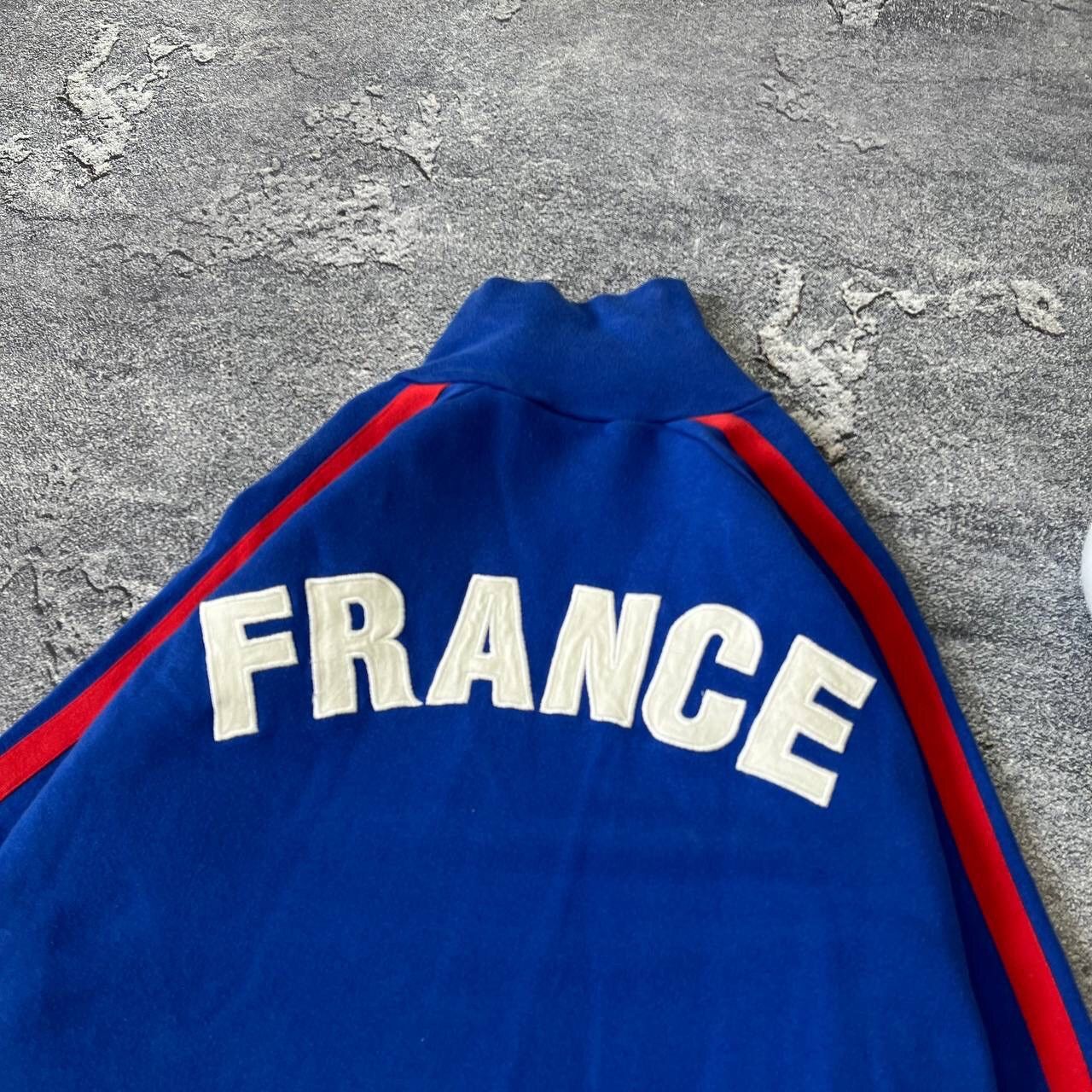Other Y2K Rare 🇫🇷 Blue 10 Italia Team big center logo Soccer Zip Size US L / EU 52-54 / 3 - 10 Thumbnail