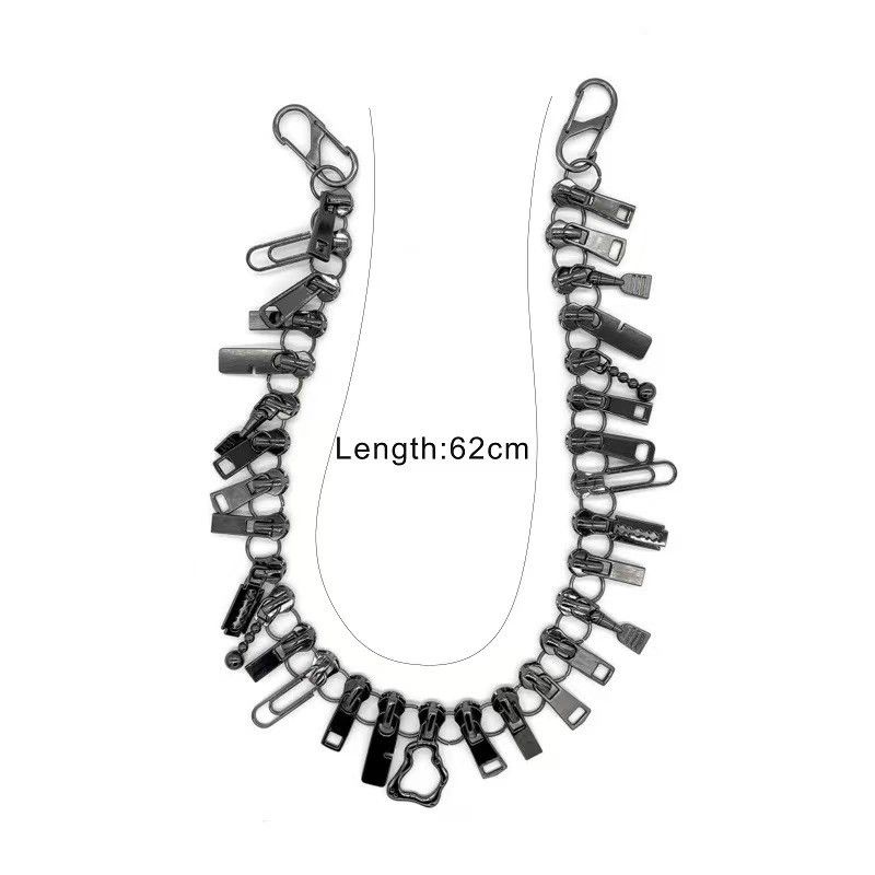 Vintage Retro hip-hop punk style jeans waist chain Size ONE SIZE - 4 Thumbnail