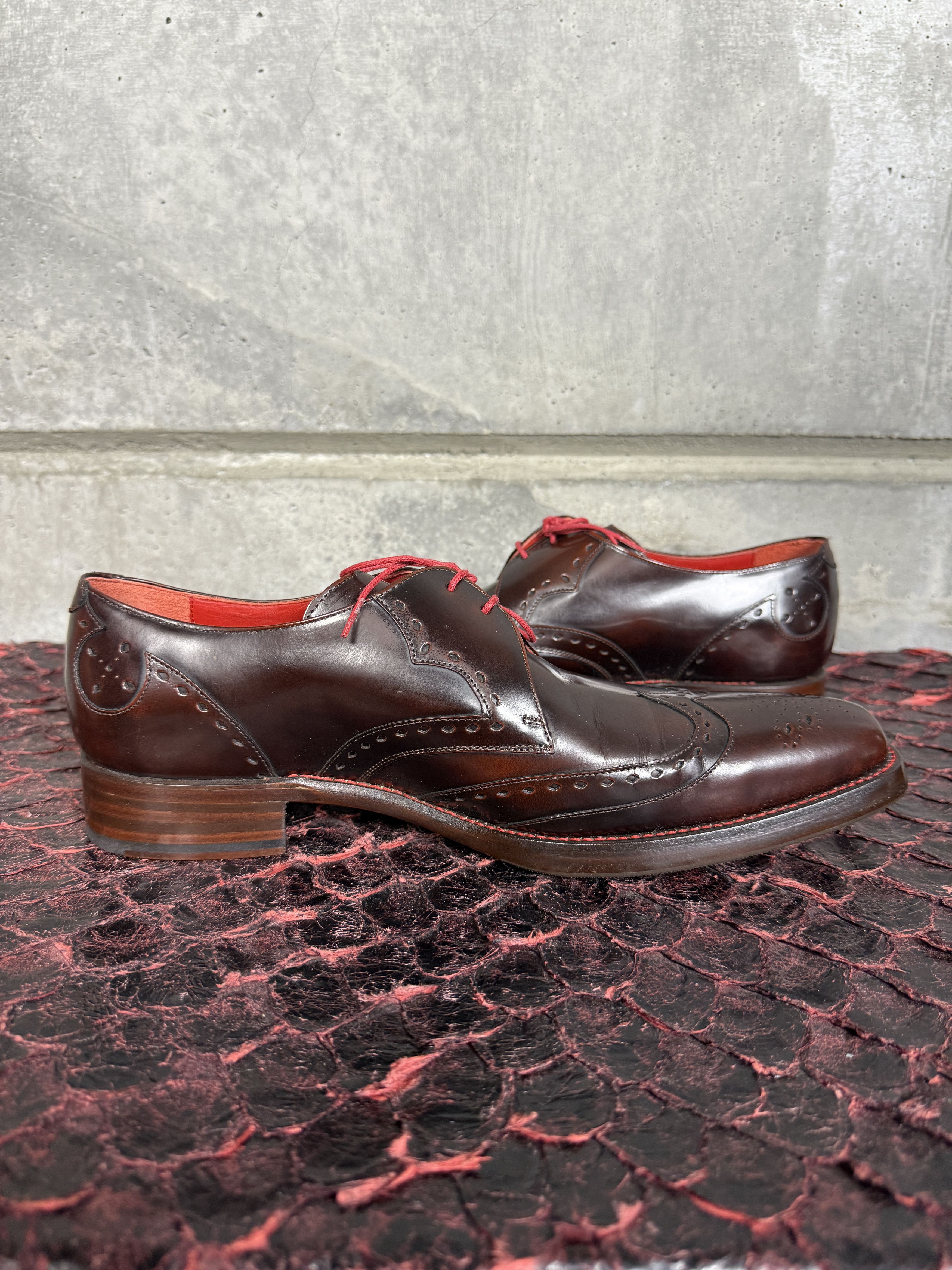 Jeffery West Jeffery West Brown Dexter Derby Shoes Size US 9 / EU 42 - 5 Thumbnail
