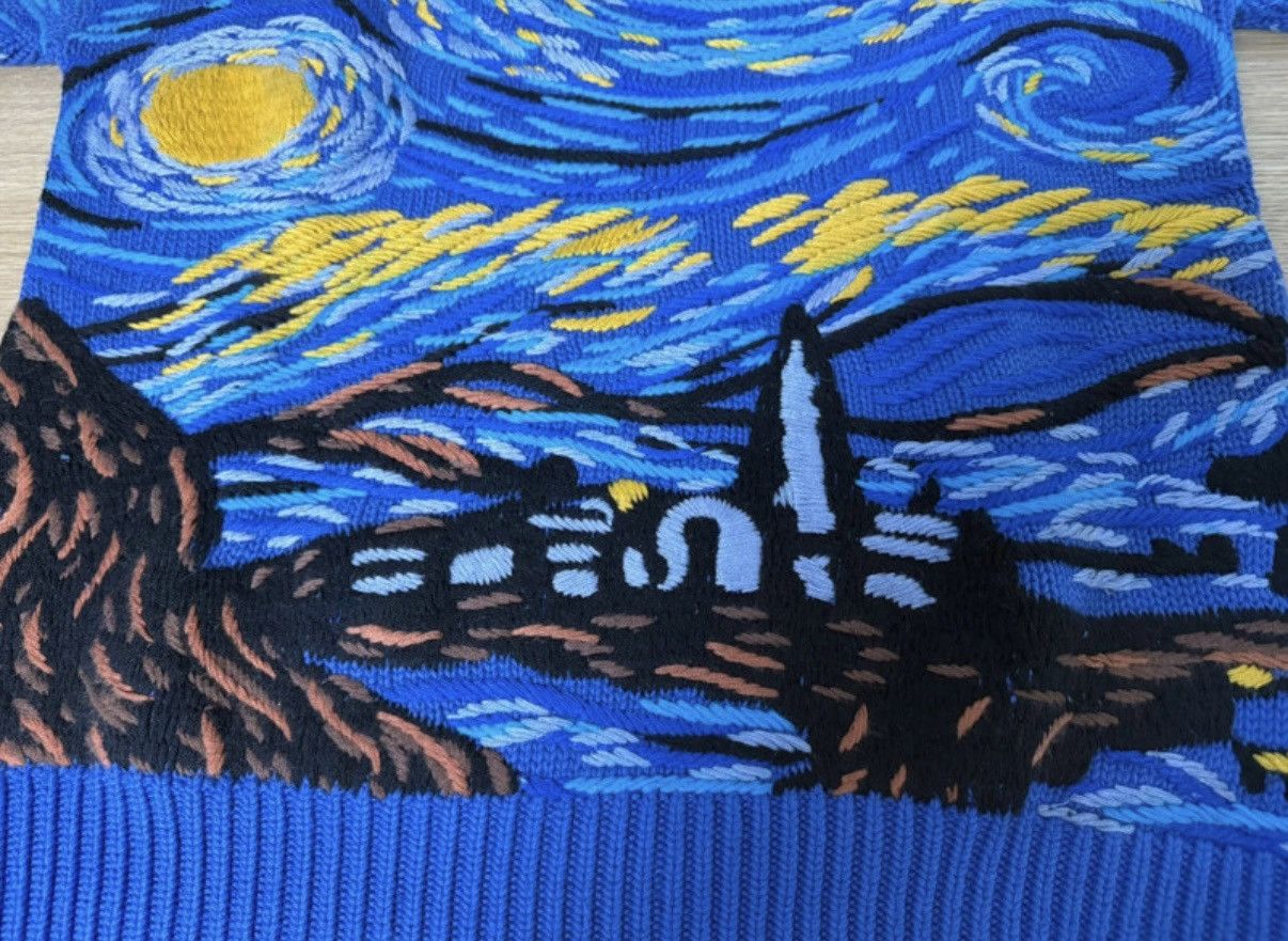 YITAI YITAI Starry Night Embroidery Sweater Size US L / EU 52-54 / 3 - 2 Thumbnail