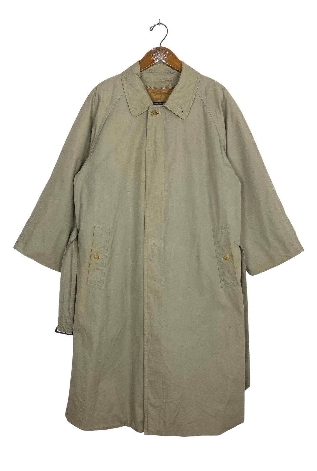 Burberry Rare‼️ Vintage Burberrys Belted Trench Coat Size US L / EU 52-54 / 3 - 2 Thumbnail