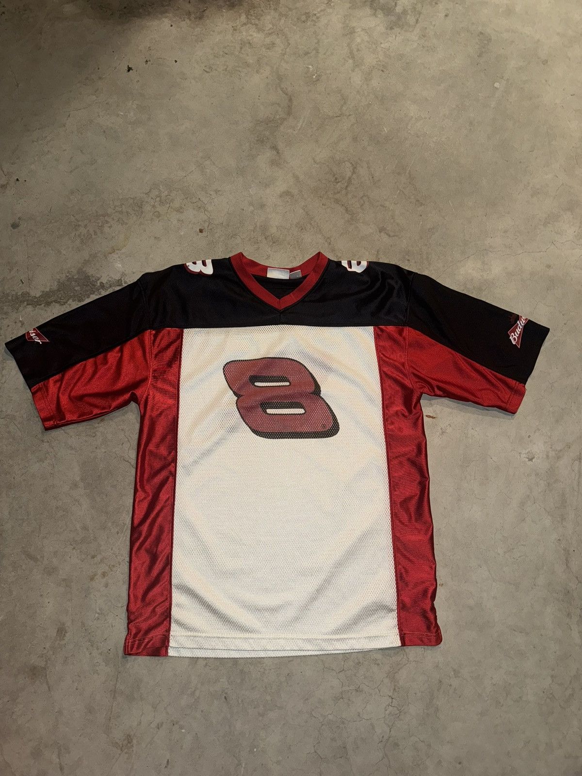 NASCAR × Vintage × Winners Circle Vintage Dale Earnhardt Jr. #8 Football Jersey Size US L / EU 52-54 / 3 - 1 Thumbnail