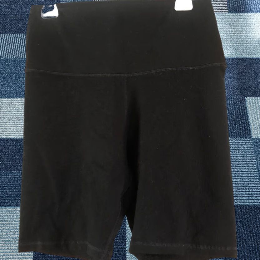 Vintage Aerie Womens Biker Shorts S Small Black Chill Play Move Yoga Athleisure Workout Ladies Biker Sports Comfort Regular Size 28" / US 6 / IT 42 - 1 Thumbnail