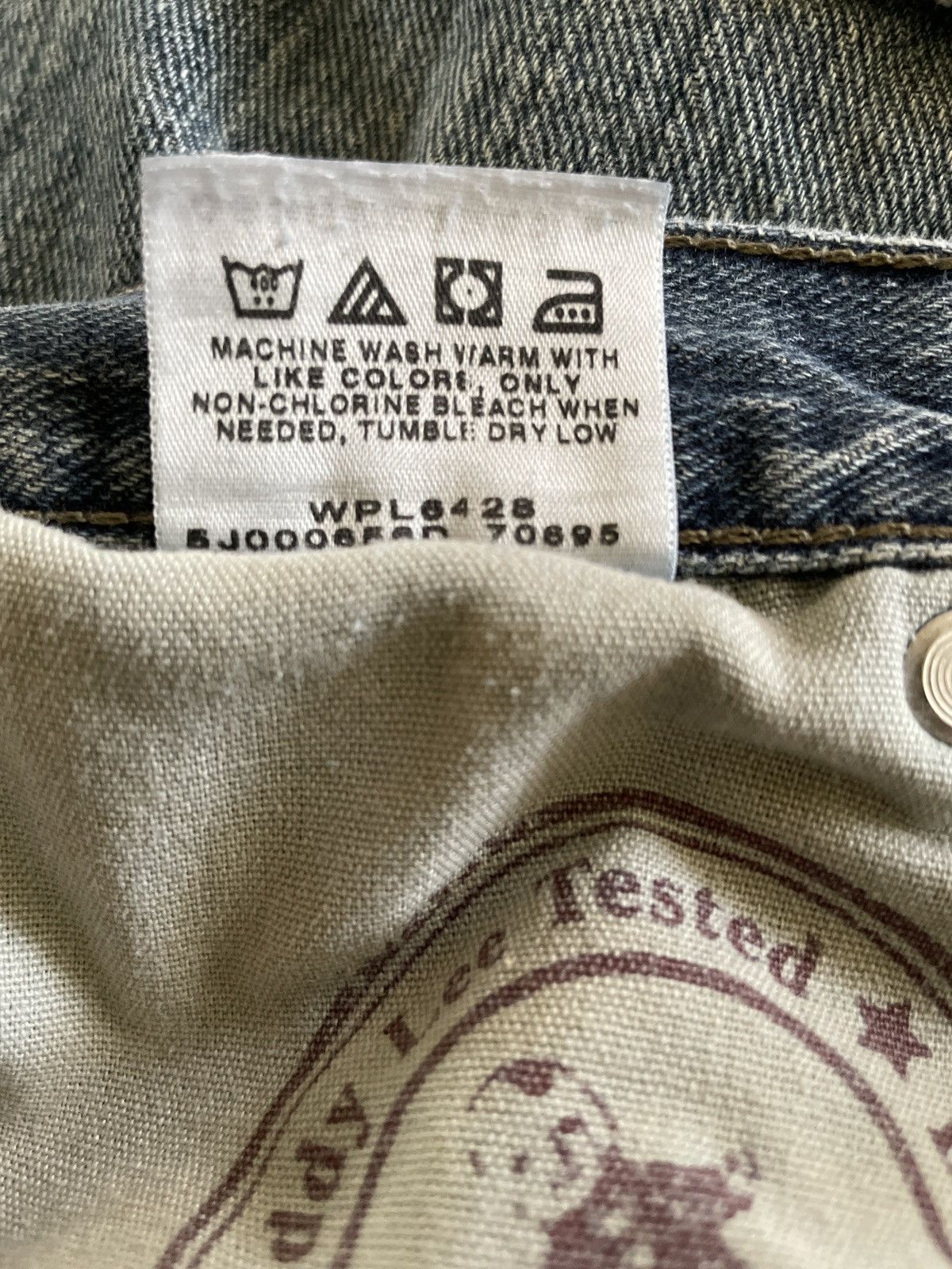 Lee × Vintage Lee Dungarees Blue Jean Denim Carpenter Shorts Jorts 33” 🔥👀 Size US 33 - 18 Thumbnail