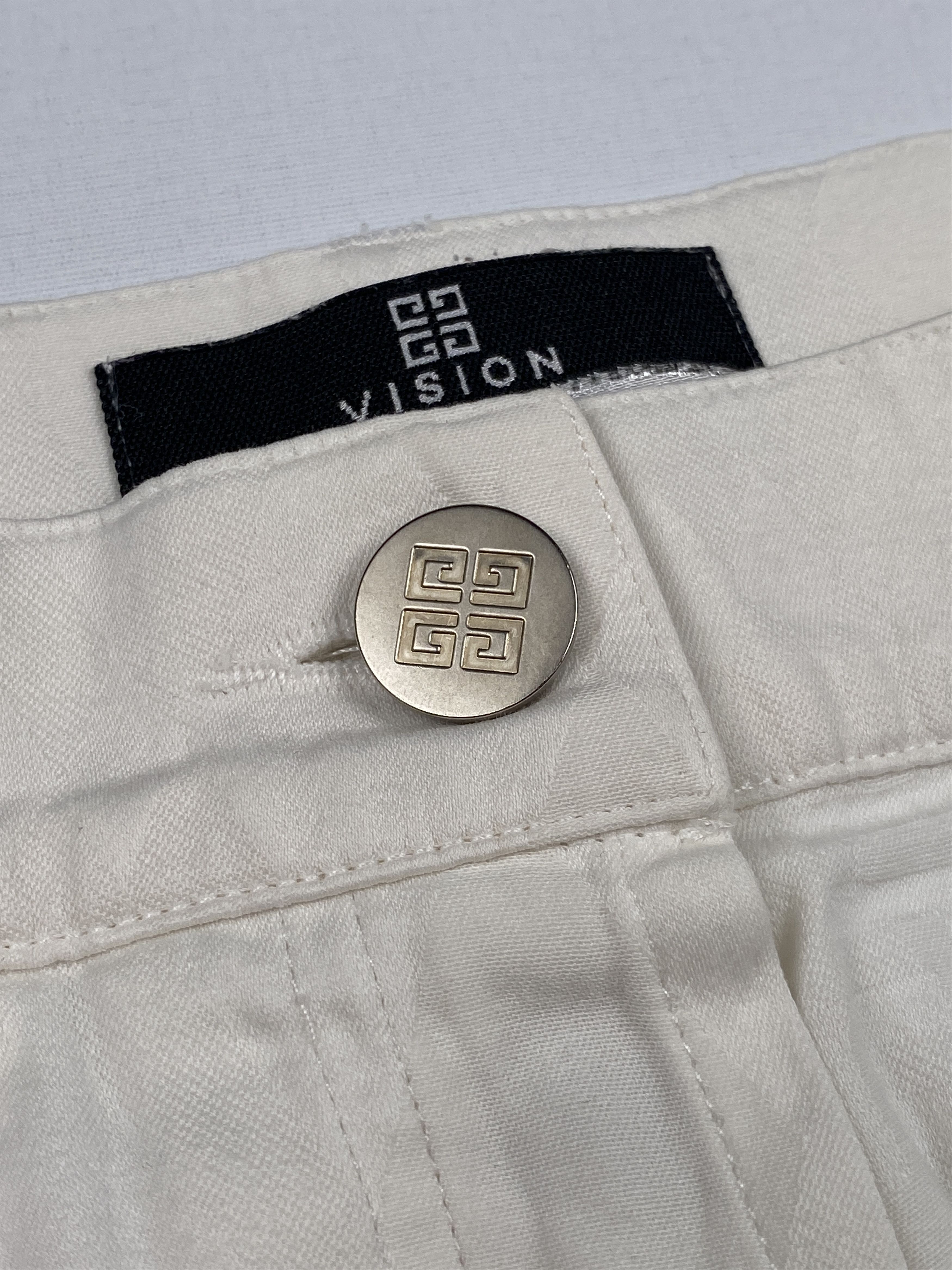 Givenchy Vision 4G Monogram Button Fly Denim Trousers Size US 29 - 6 Thumbnail