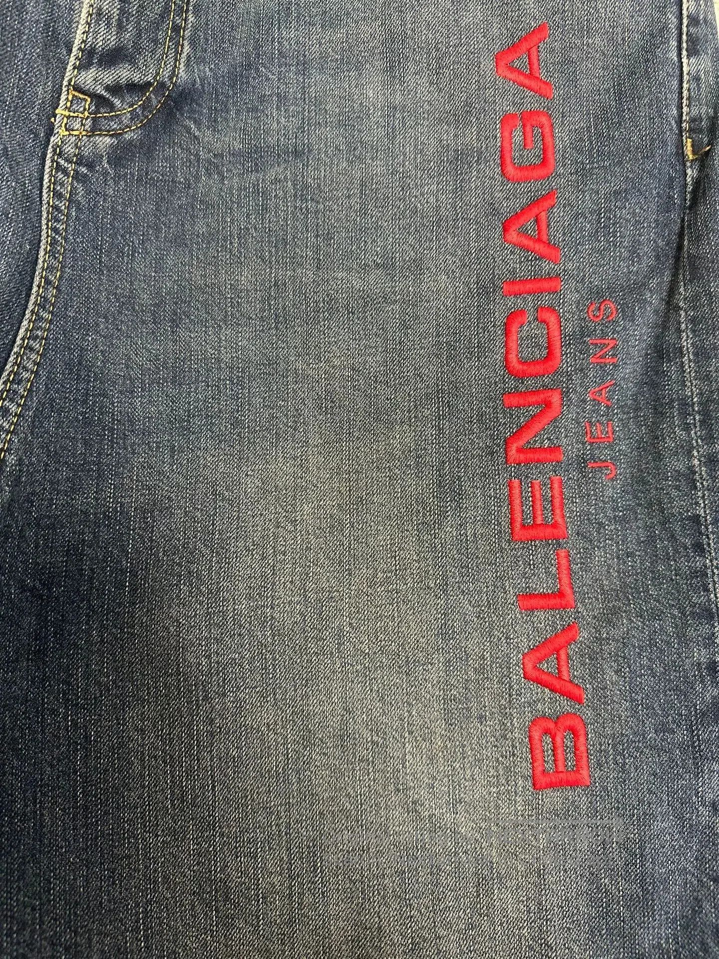 Balenciaga Balenciaga Spliced Letter Embroidery Casual Pants. Size 33" - 3 Thumbnail