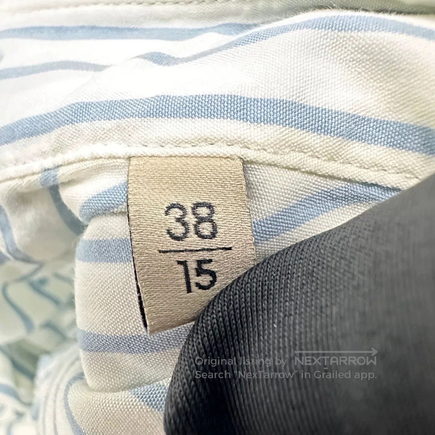 Gucci Gucci White Logo Stripe Long Sleeve Shirt. Size US S / EU 44-46 / 1 - 3 Thumbnail