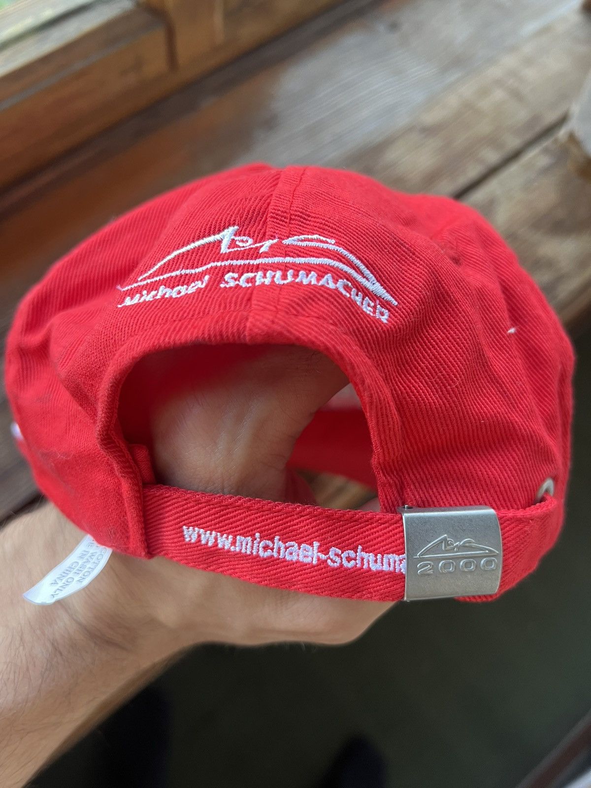 Ferrari Vintage F-1 Ferrari Schumacher Racing Trapper Hat Y2K Size ONE SIZE - 9 Thumbnail