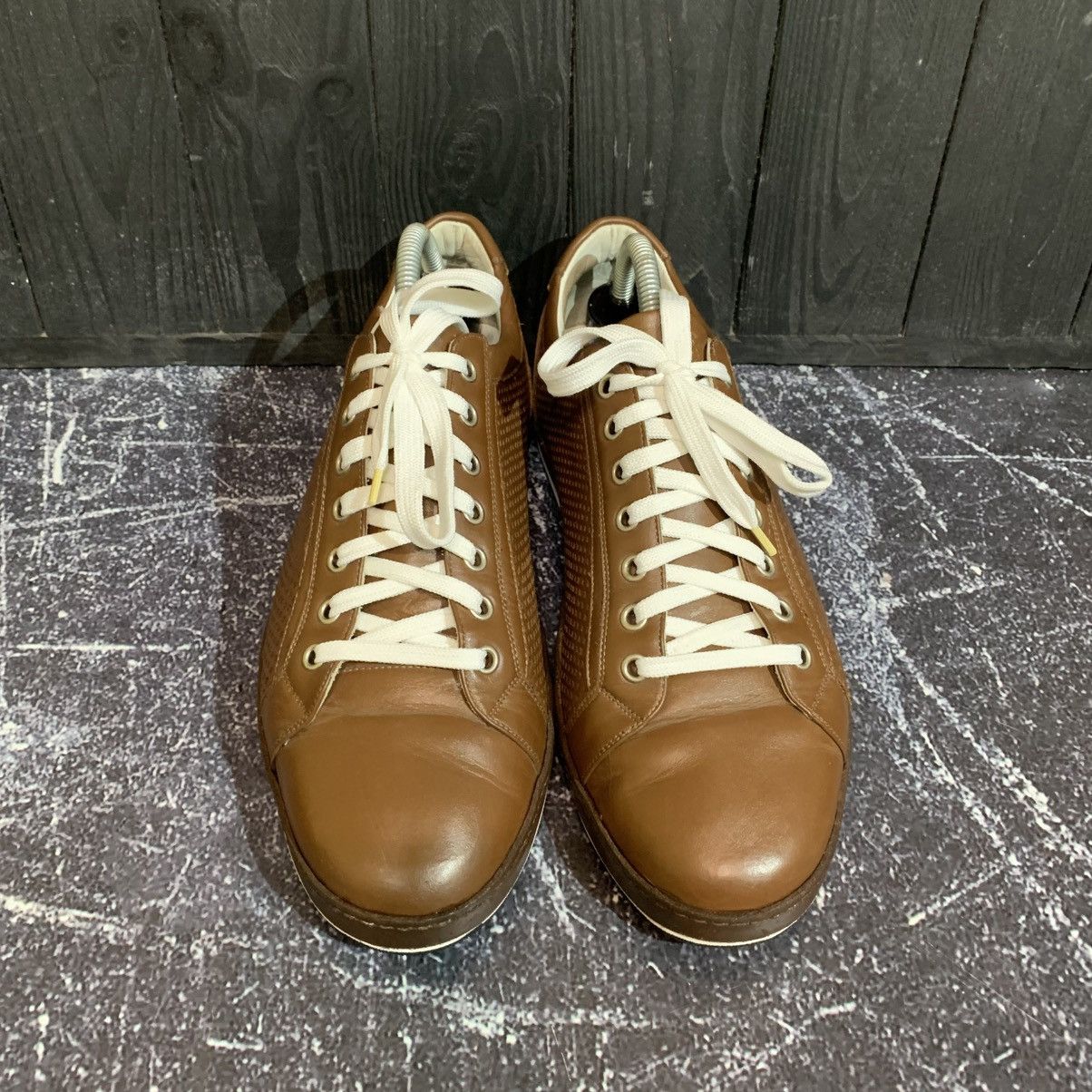 Canali Canali Leather men’s Sneakers Size 41 EU Size US 7.5 / EU 40-41 - 5 Thumbnail