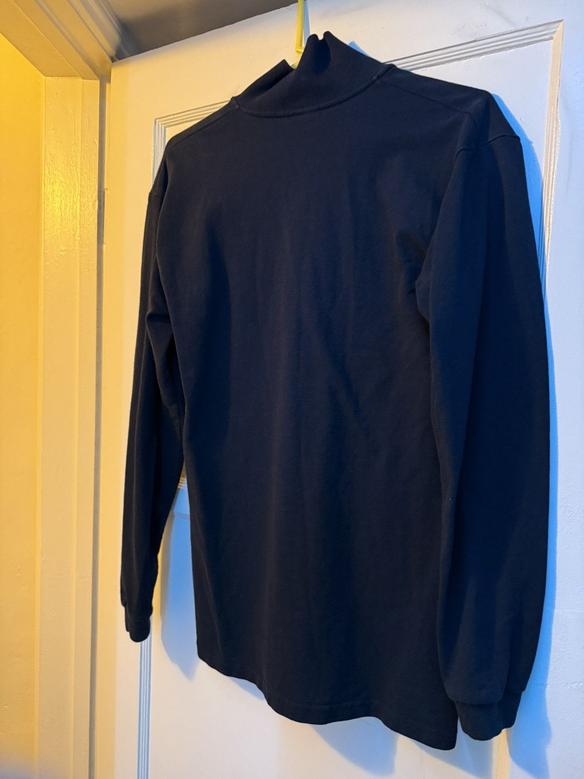 Vintage USED S LONGSLEEVE NAVY BLUE POLO Size US S / EU 44-46 / 1 - 9 Thumbnail