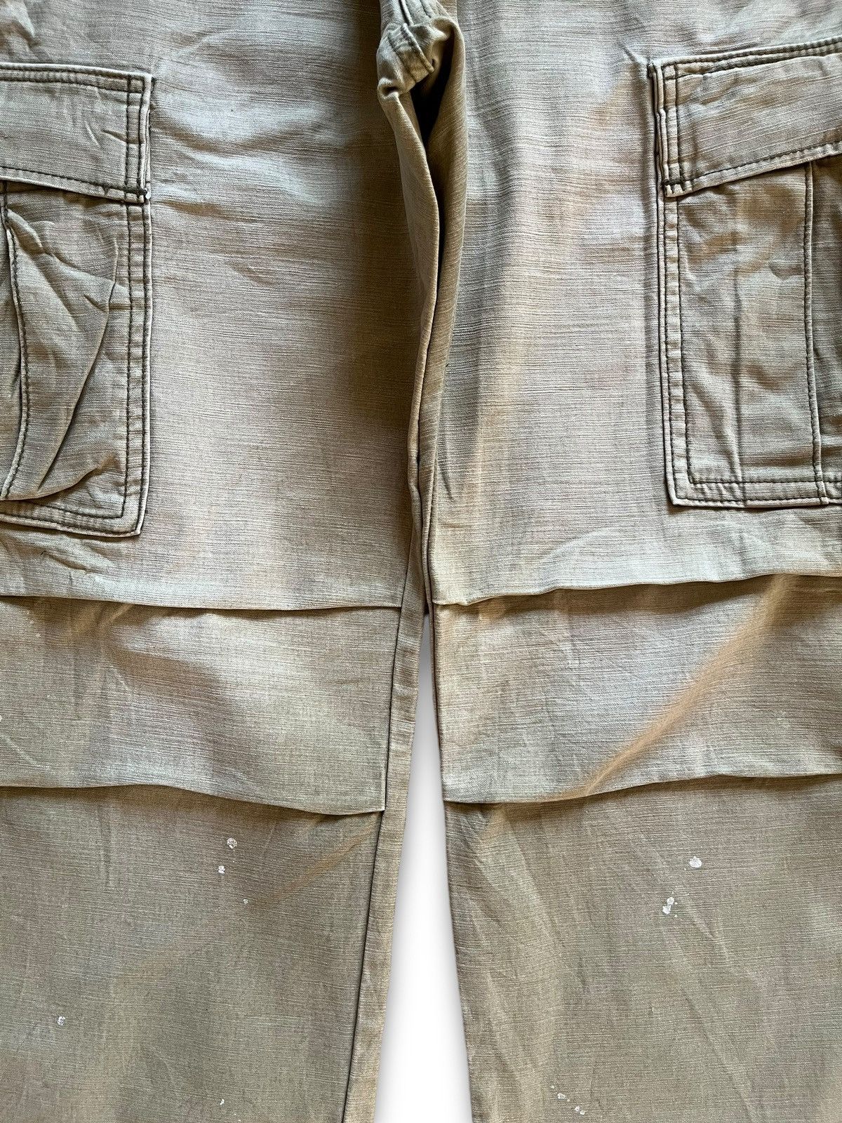 JNCO × Japanese Brand Vintage Japanese Brand Painted Cargo Baggy Denim Pants Size US 30 / EU 46 - 5 Thumbnail