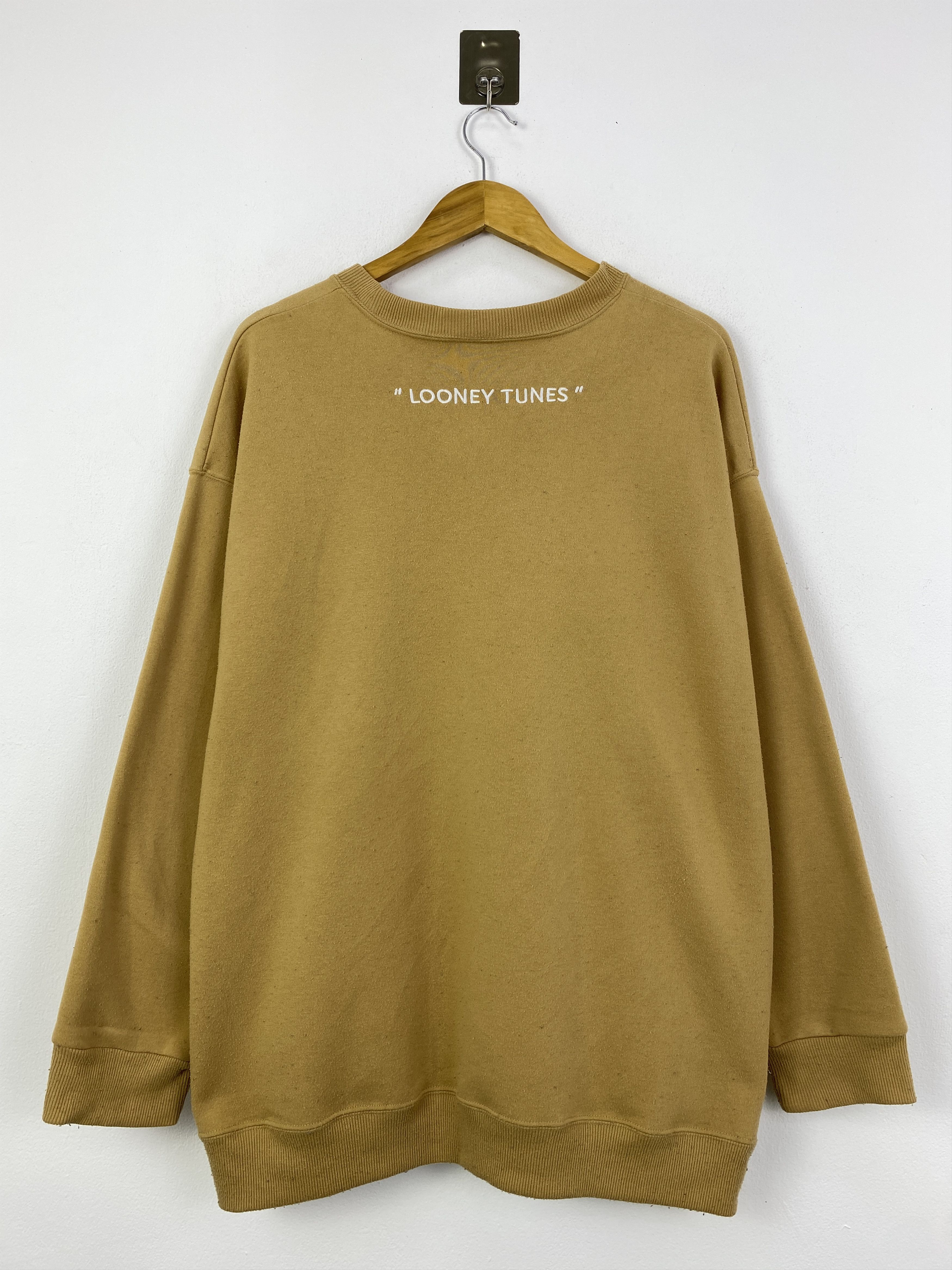 Warner Bros Vintage Looney Tunes Printed Pullover Sweatshirt SH0139 Size US XXL / EU 58 / 5 - 3 Thumbnail