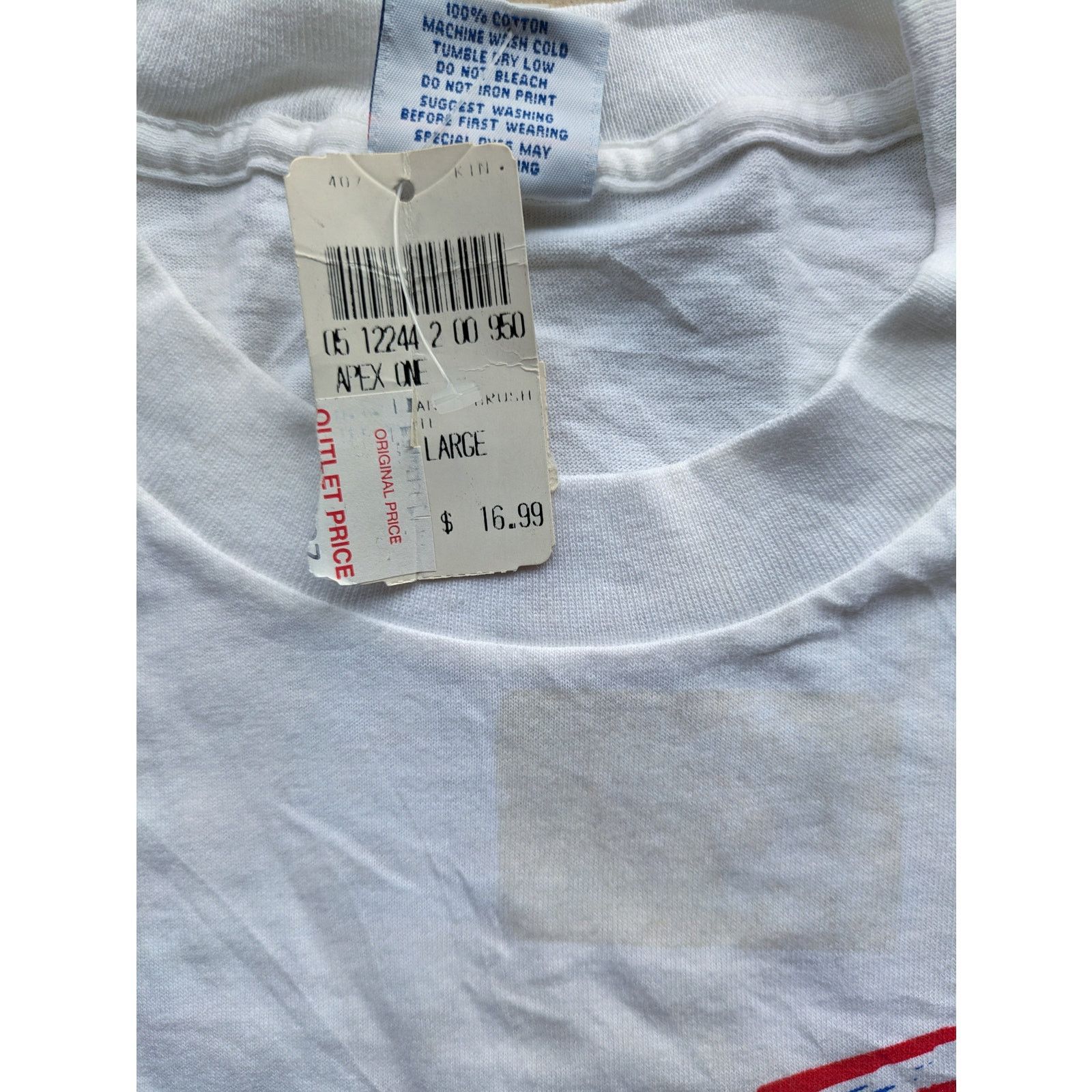 NFL × Starter NEW York Giants 90s APEX T-shirt Single-Stitch L vintage Size US L / EU 52-54 / 3 - 7 Thumbnail