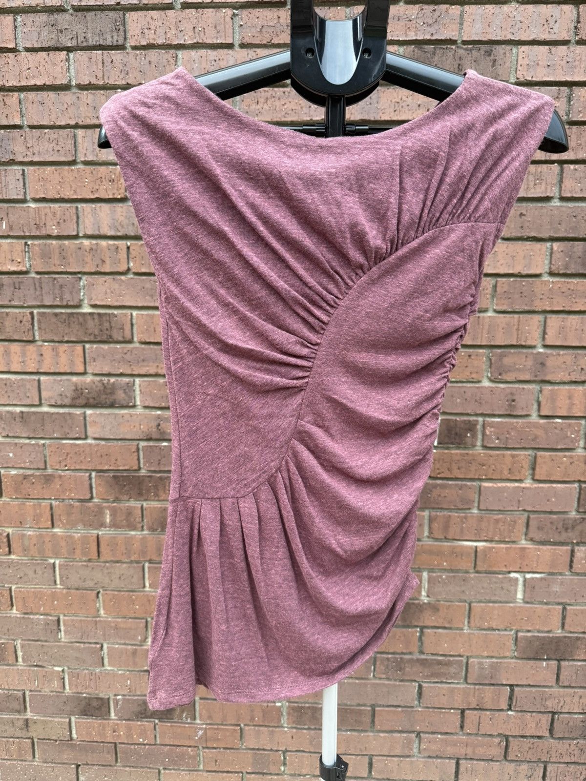 Anthropologie Anthropologie Deletta Pink Rose Sleeveless Top Size Small Size S / US 4 / IT 40 - 4 Thumbnail