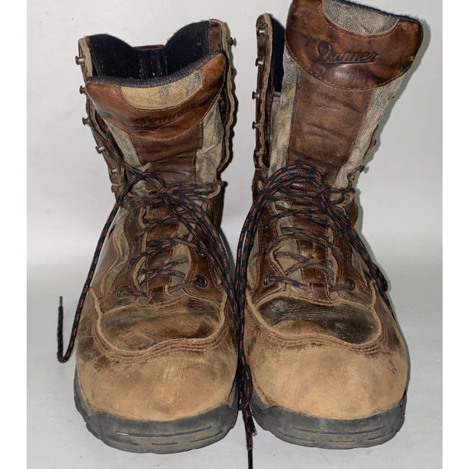 Danner Danner Boots Mens Brown Leather Lace Up Work Boots Size 8 - Work Boots Mens Brown Leather Lace Up 8 Size US 8 / EU 41 - 4 Thumbnail