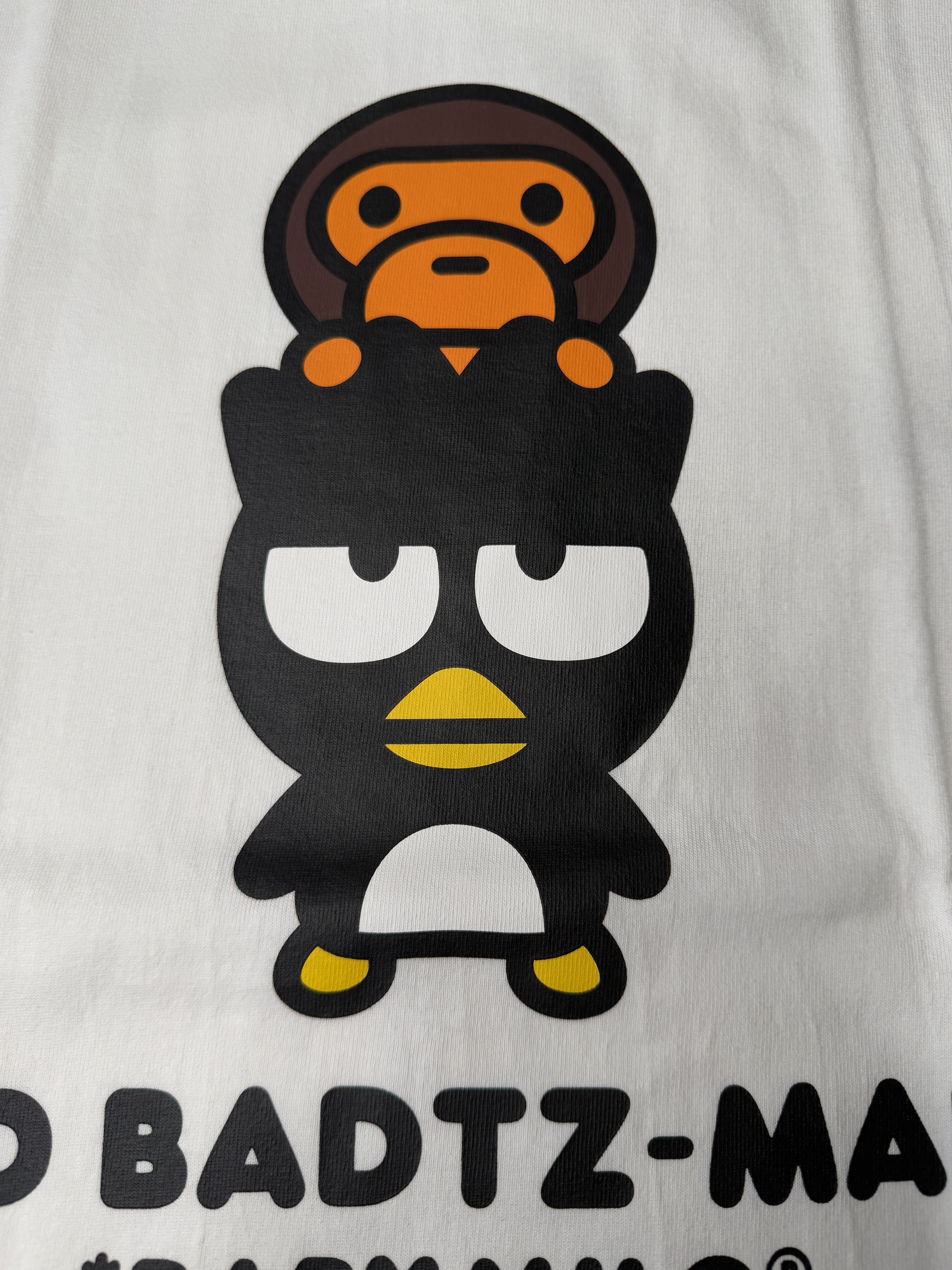Bape BAPE BABY MILO X BAD BADTZ MARU TEE Size US M / EU 48-50 / 2 - 3 Thumbnail