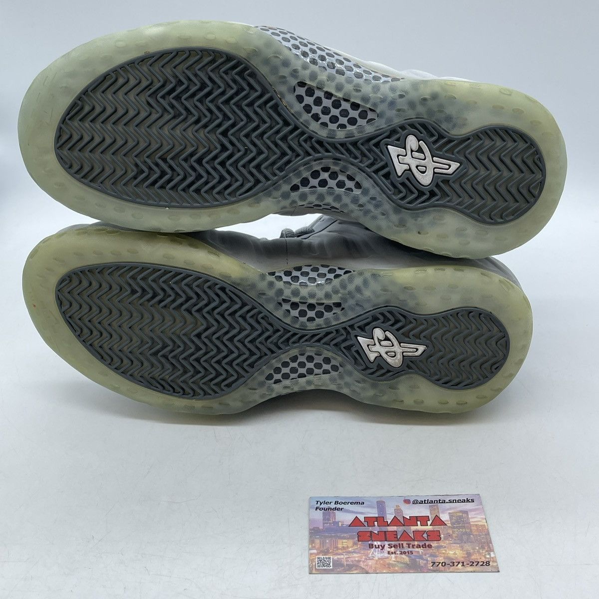Nike Air foamposite one wolf grey Size US 9.5 / EU 42-43 - 7 Thumbnail