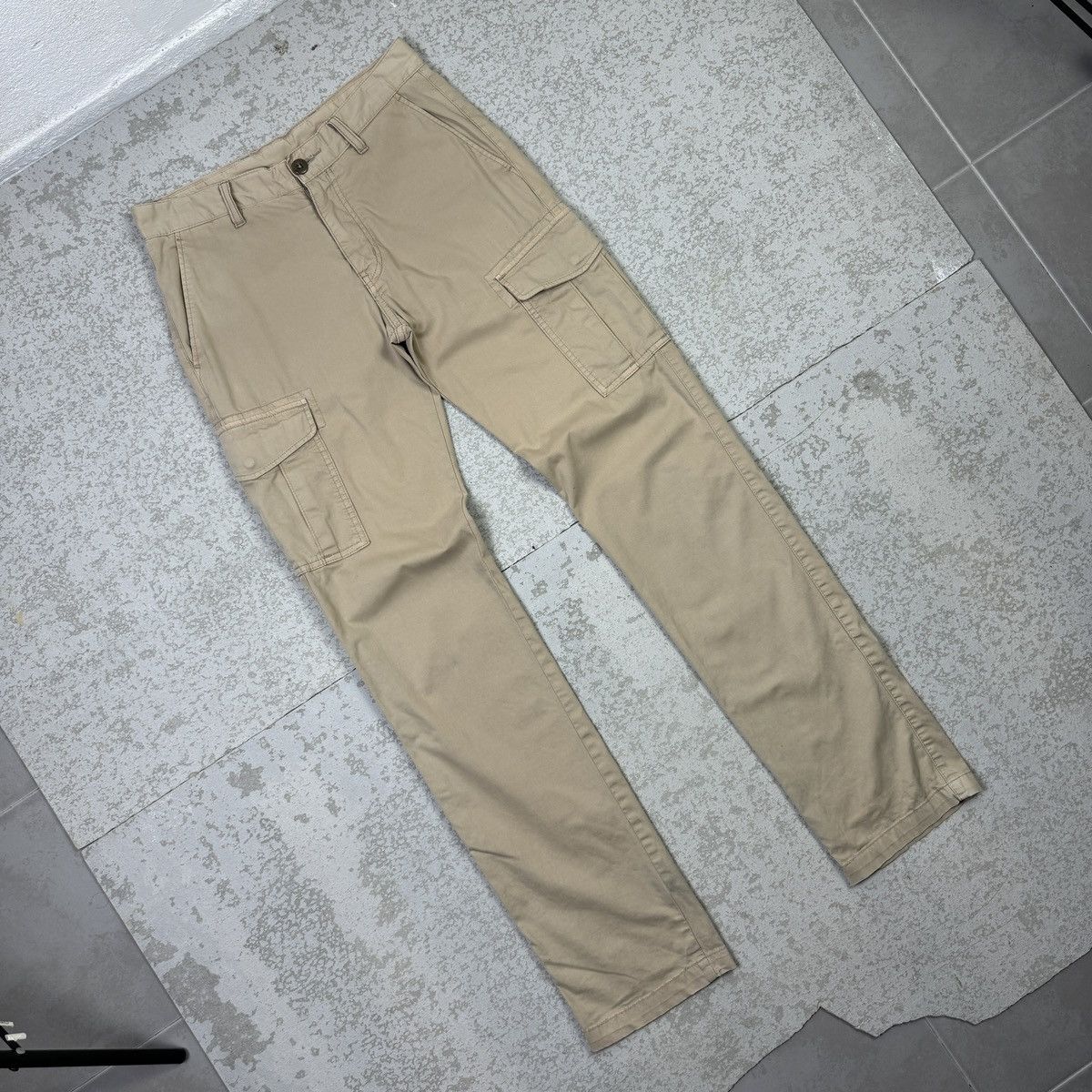 Japanese Brand × Uniqlo Uniqlo Slim Straight Cargo Pant Size US 30 / EU 46 - 2 Thumbnail