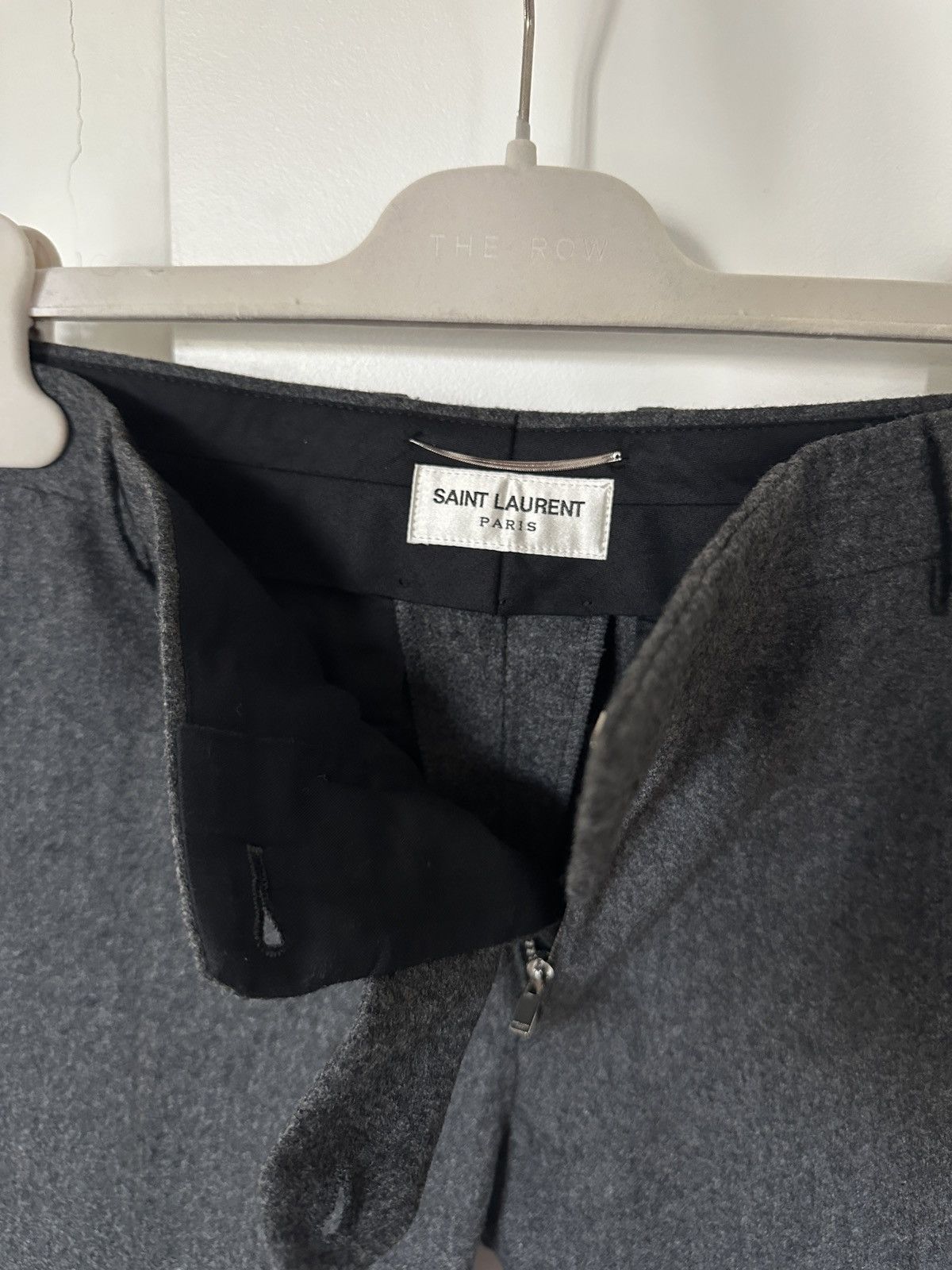 Saint Laurent Paris Saint Laurent Paris by Hedi Slimane woolen tailored pants Size US 29 - 4 Thumbnail
