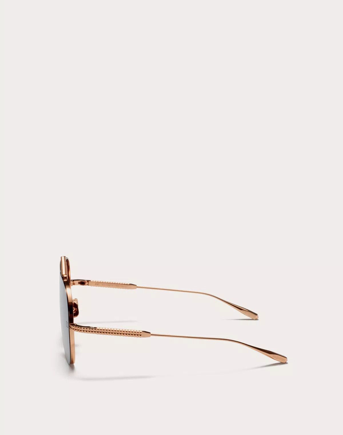 Valentino oc11z0725 Size: 64/ Titanium Stud Frame in Gold/Grey Size ONE SIZE - 3 Thumbnail