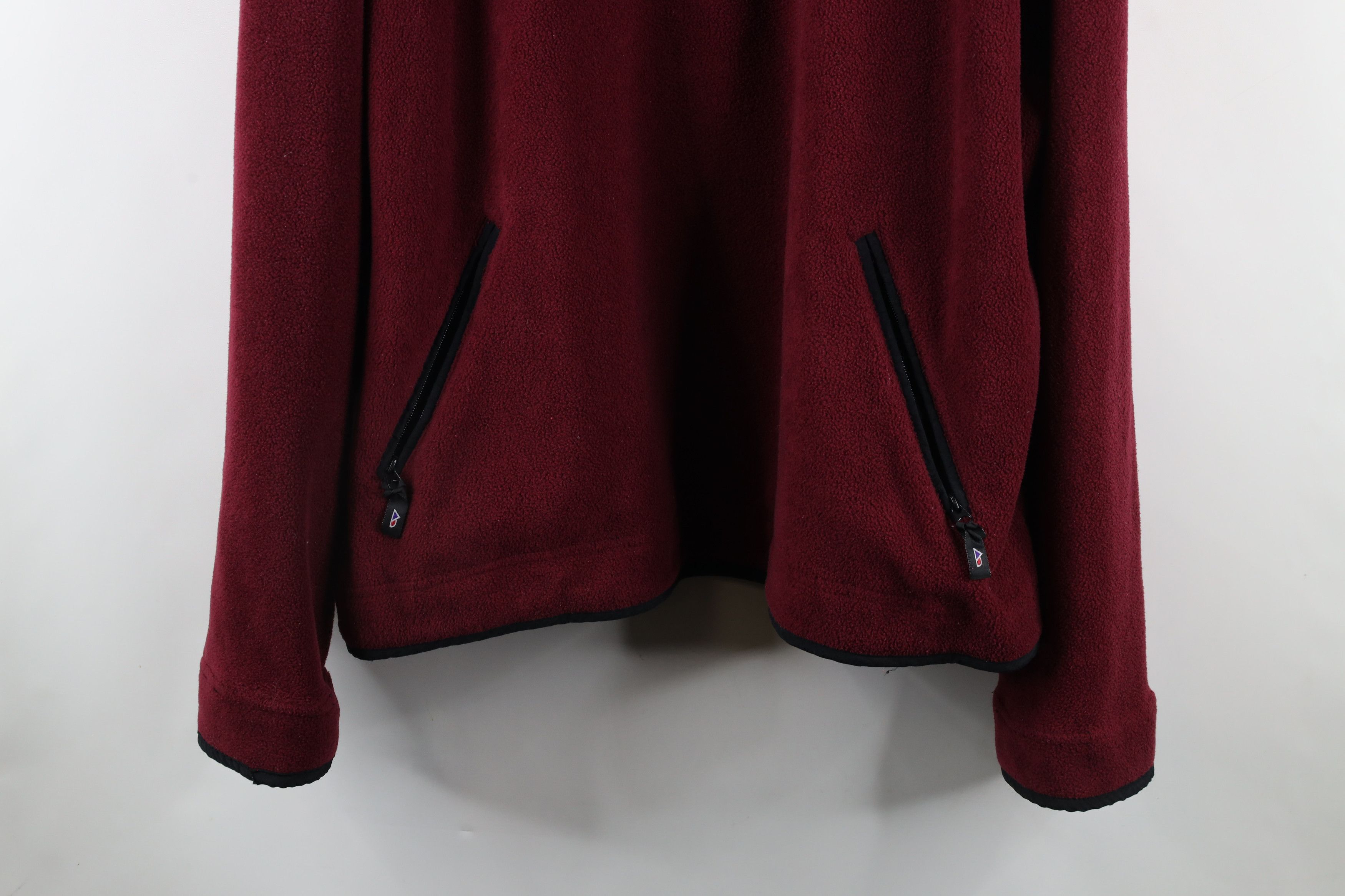 Vintage Vintage 90s Streetwear Snap Button Fleece Pullover Sweater Size US XL / EU 56 / 4 - 3 Thumbnail