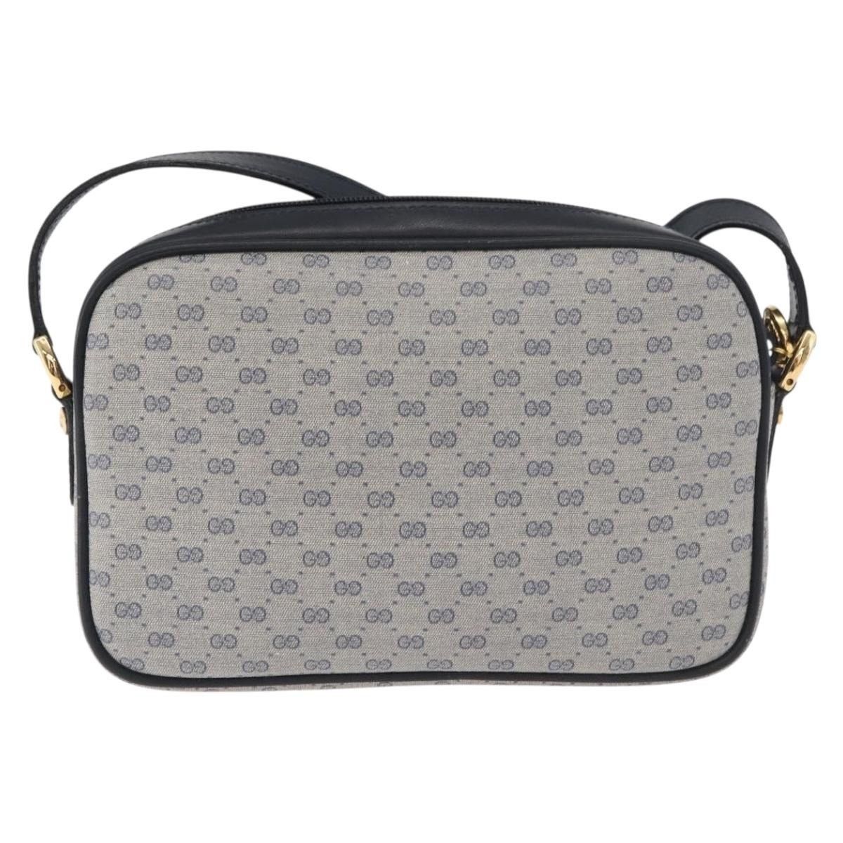 Gucci Gucci Micro GG Supreme Shoulder Bag Blue Size ONE SIZE - 3 Thumbnail